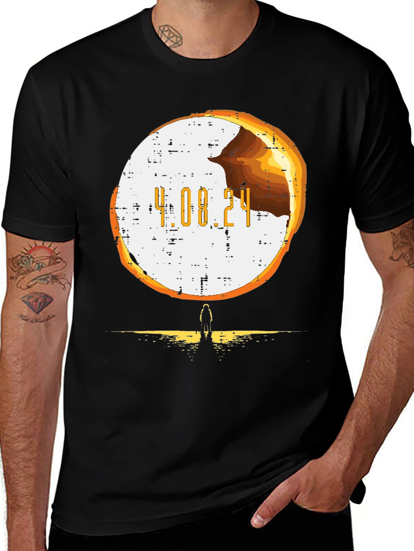 Abstract Graphic Tee - 4.08.24 Design