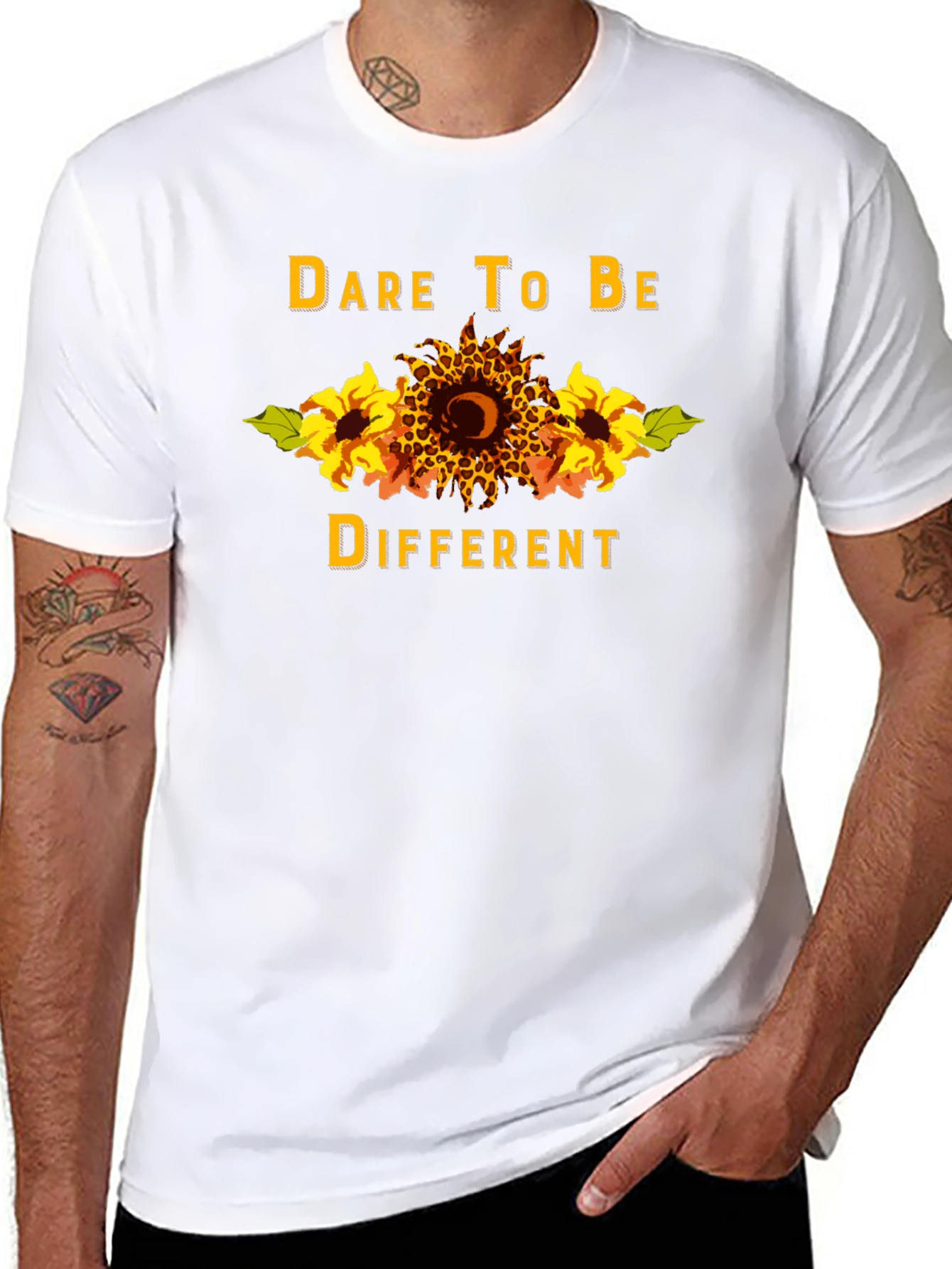 Dare to Be Different Sunflower T-Shirt