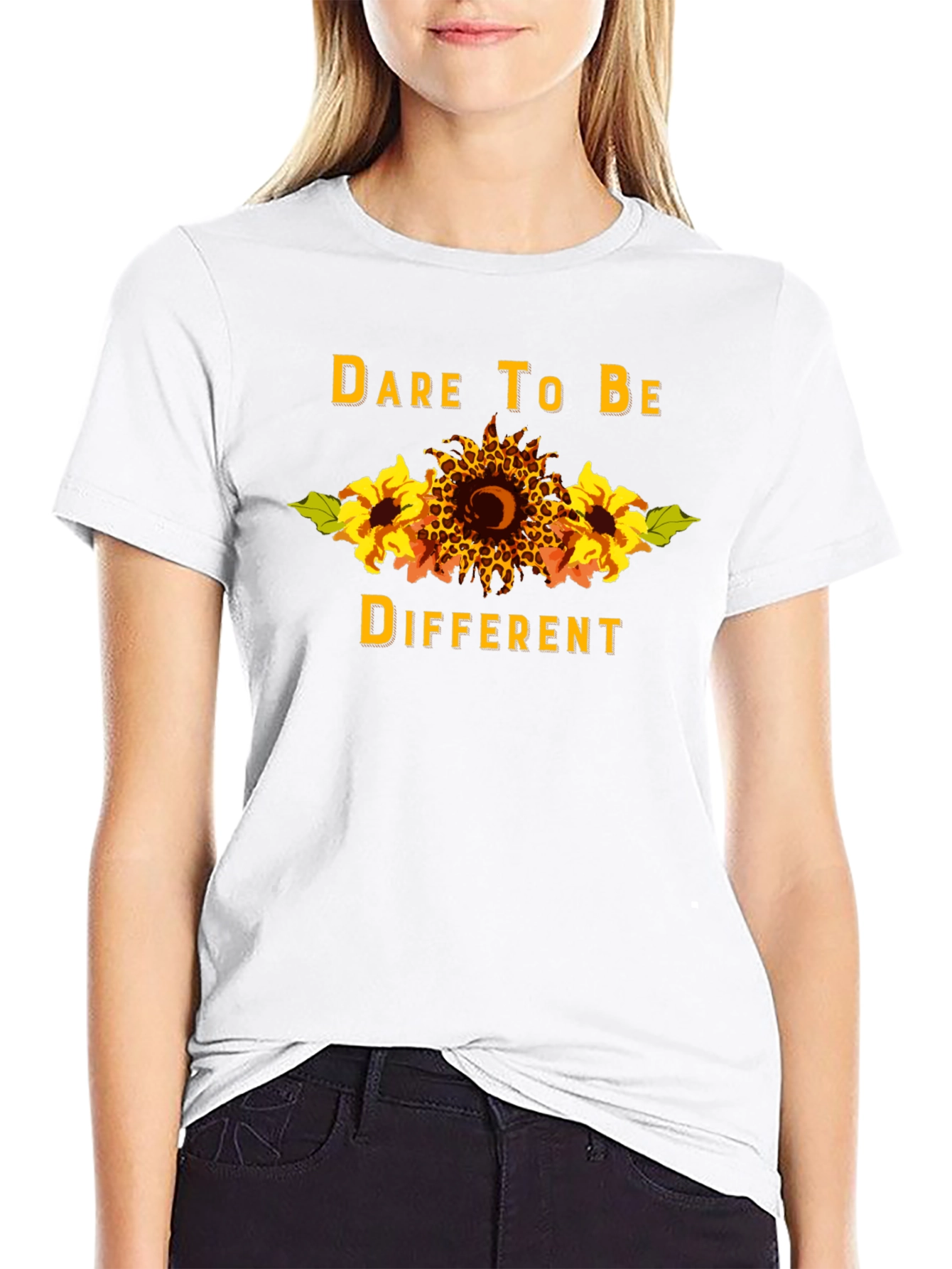 Dare to Be Different Sunflower T-Shirt