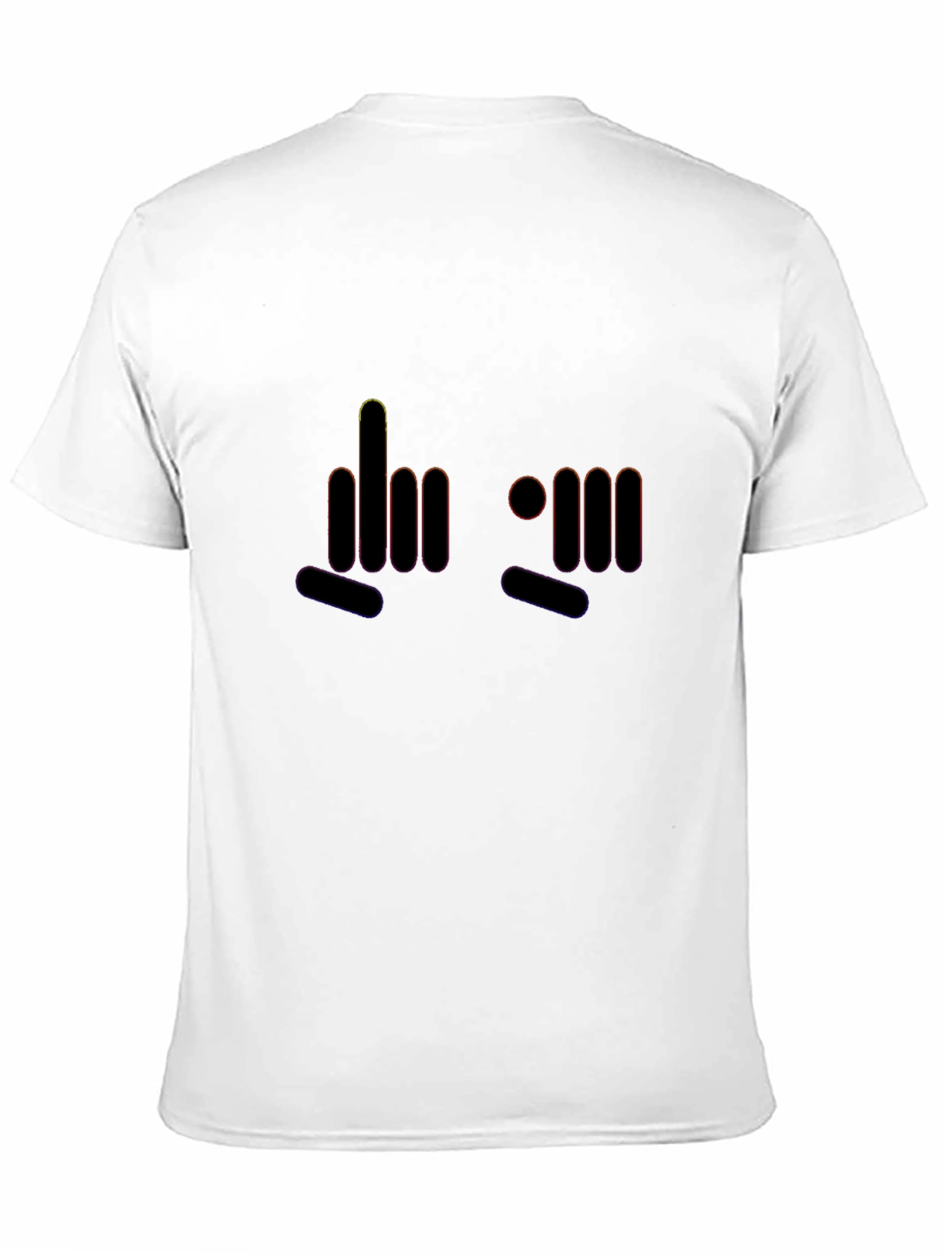 Bold Graphic Tee: Silent Message T-Shirt