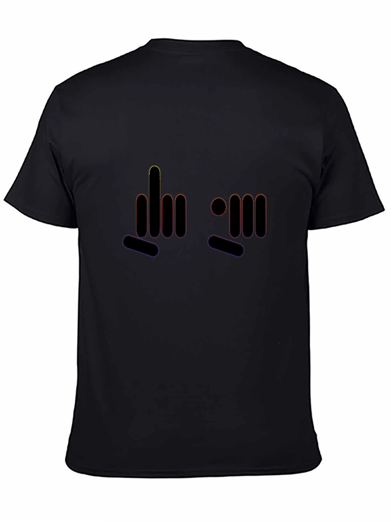 Bold Graphic Tee: Silent Message T-Shirt