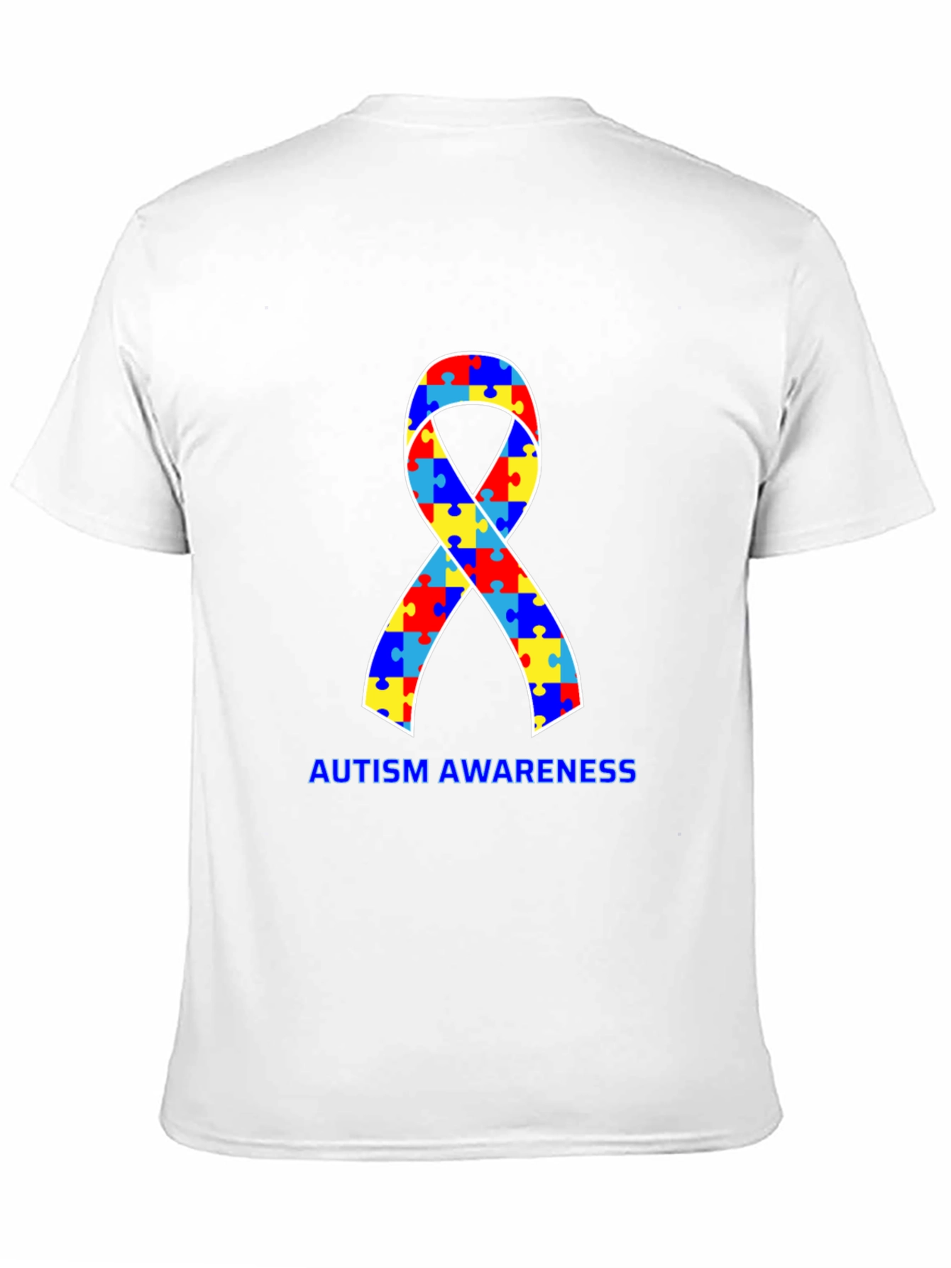 Autism Awareness Ribbon Tee - Show Your Support!