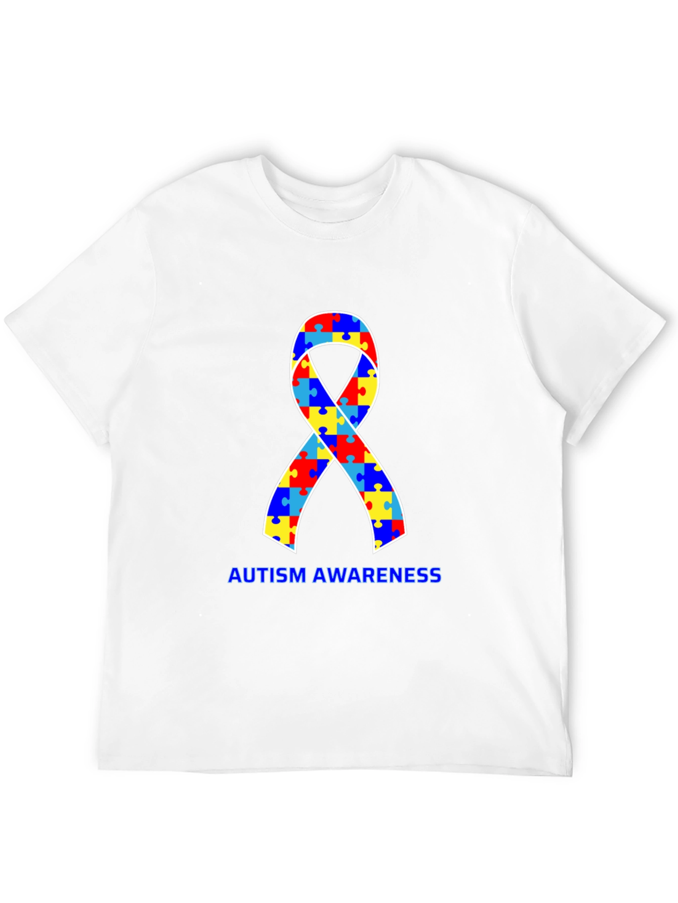 Autism Awareness Ribbon Tee - Show Your Support!