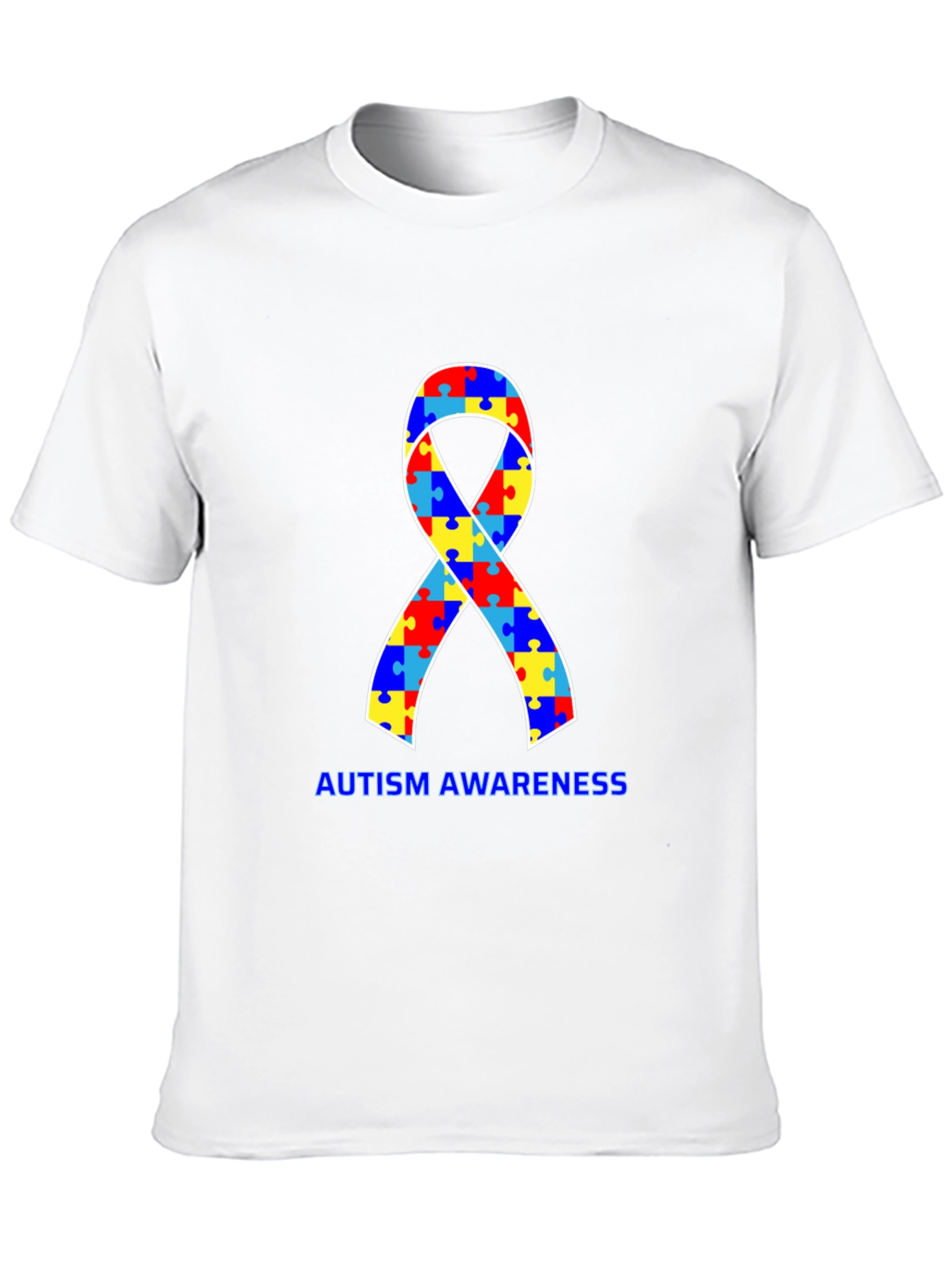 Autism Awareness Ribbon Tee - Show Your Support!