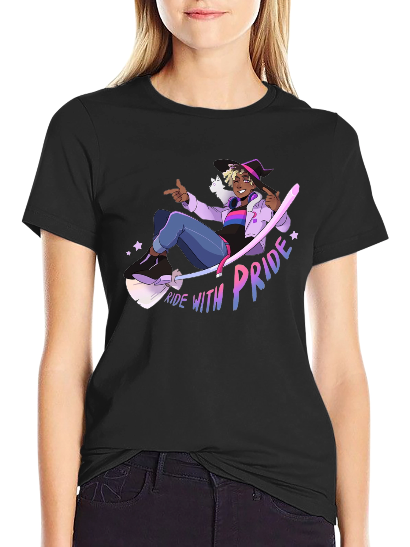 Ride With Pride Graphic T-Shirt