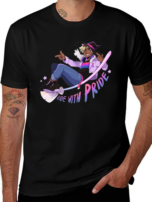 Ride With Pride Graphic T-Shirt