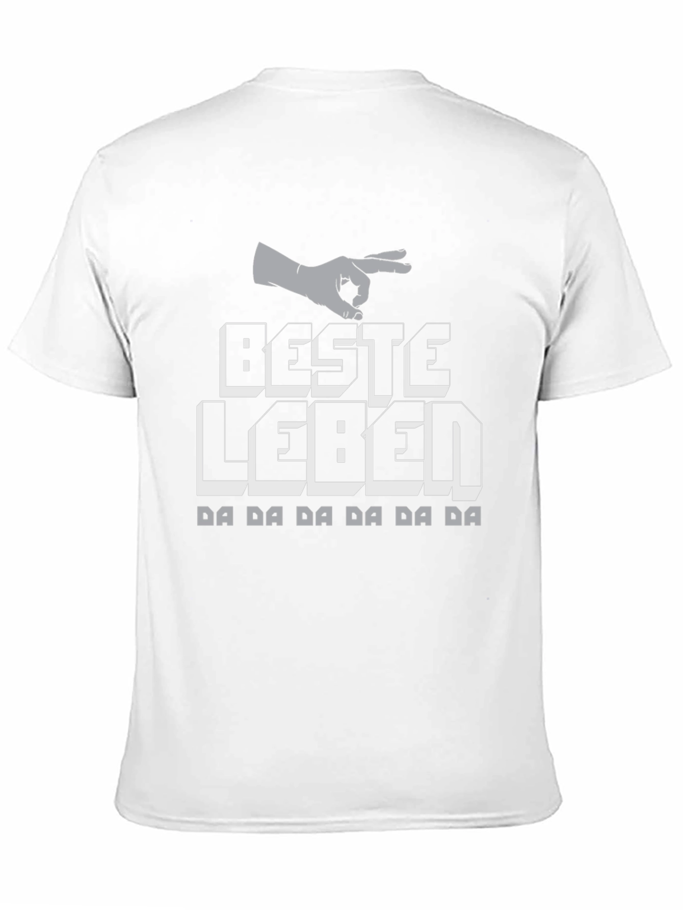Beste Leben Graphic Tee - OK Sign Black T-Shirt