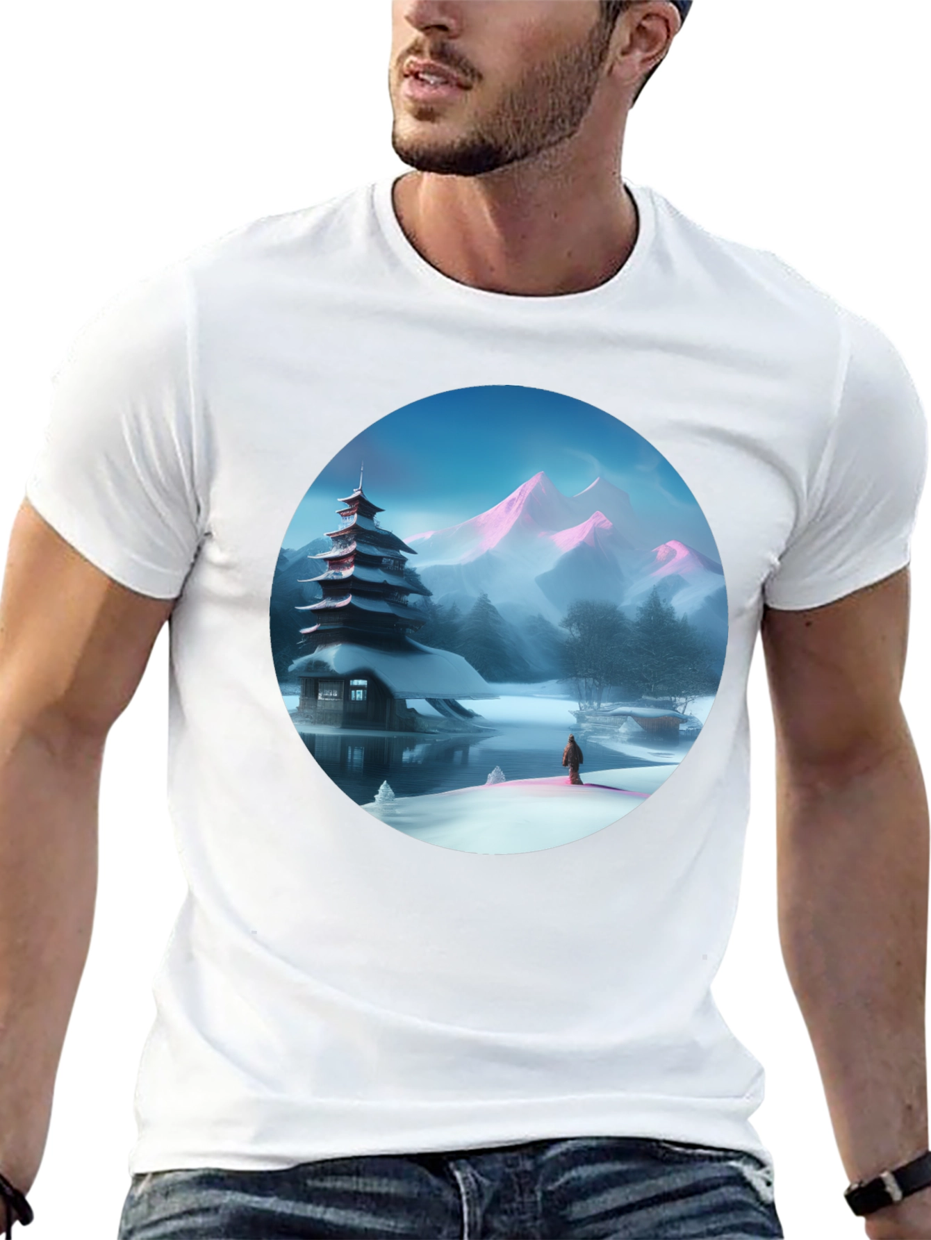 Winter Pagoda T-Shirt