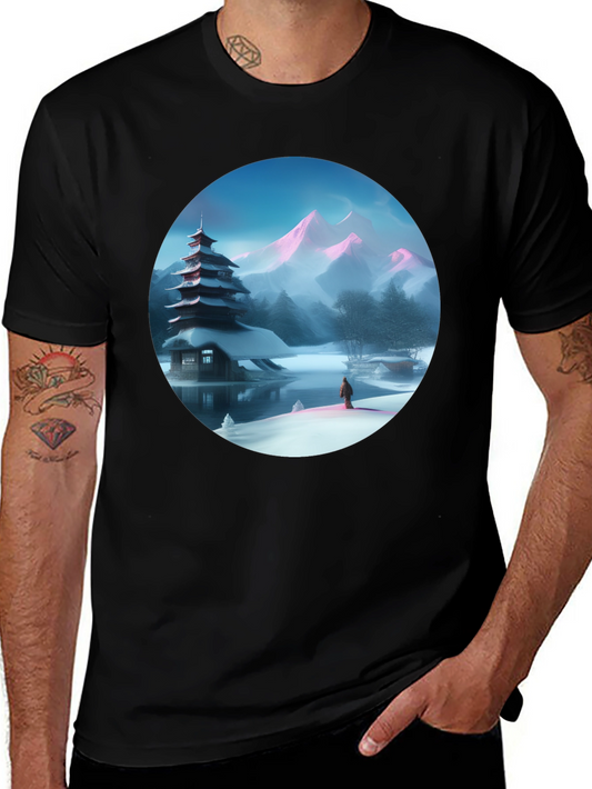 Winter Pagoda T-Shirt