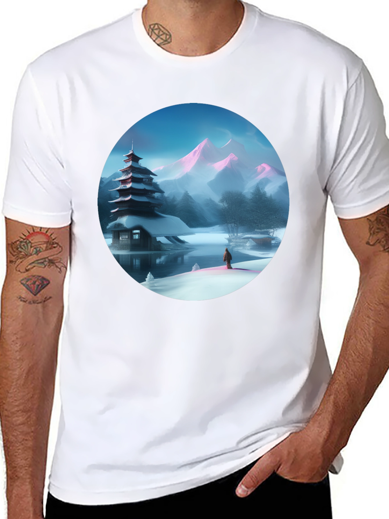 Winter Pagoda T-Shirt