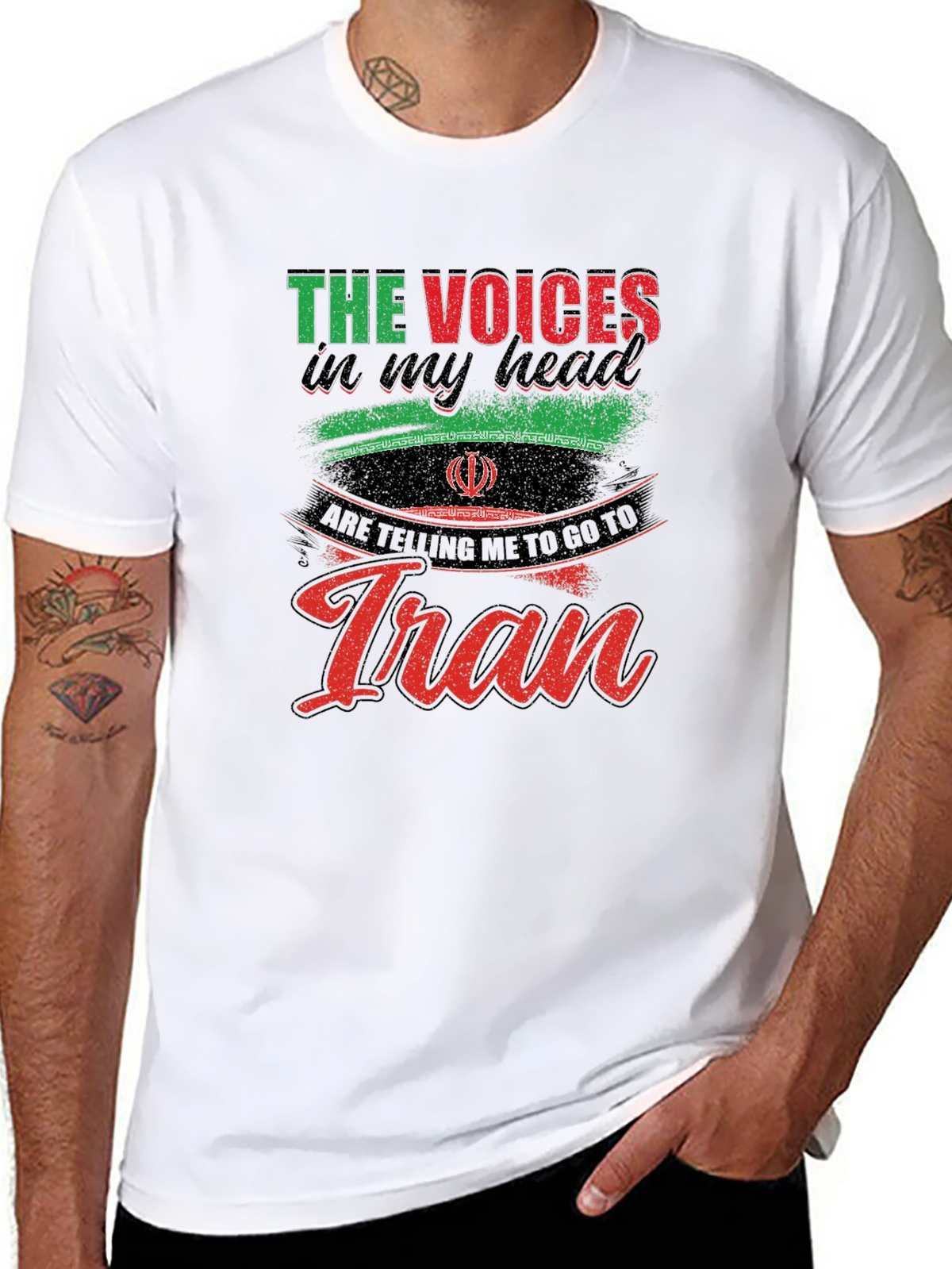 Iran Graphic Tee - The Voices in My Head