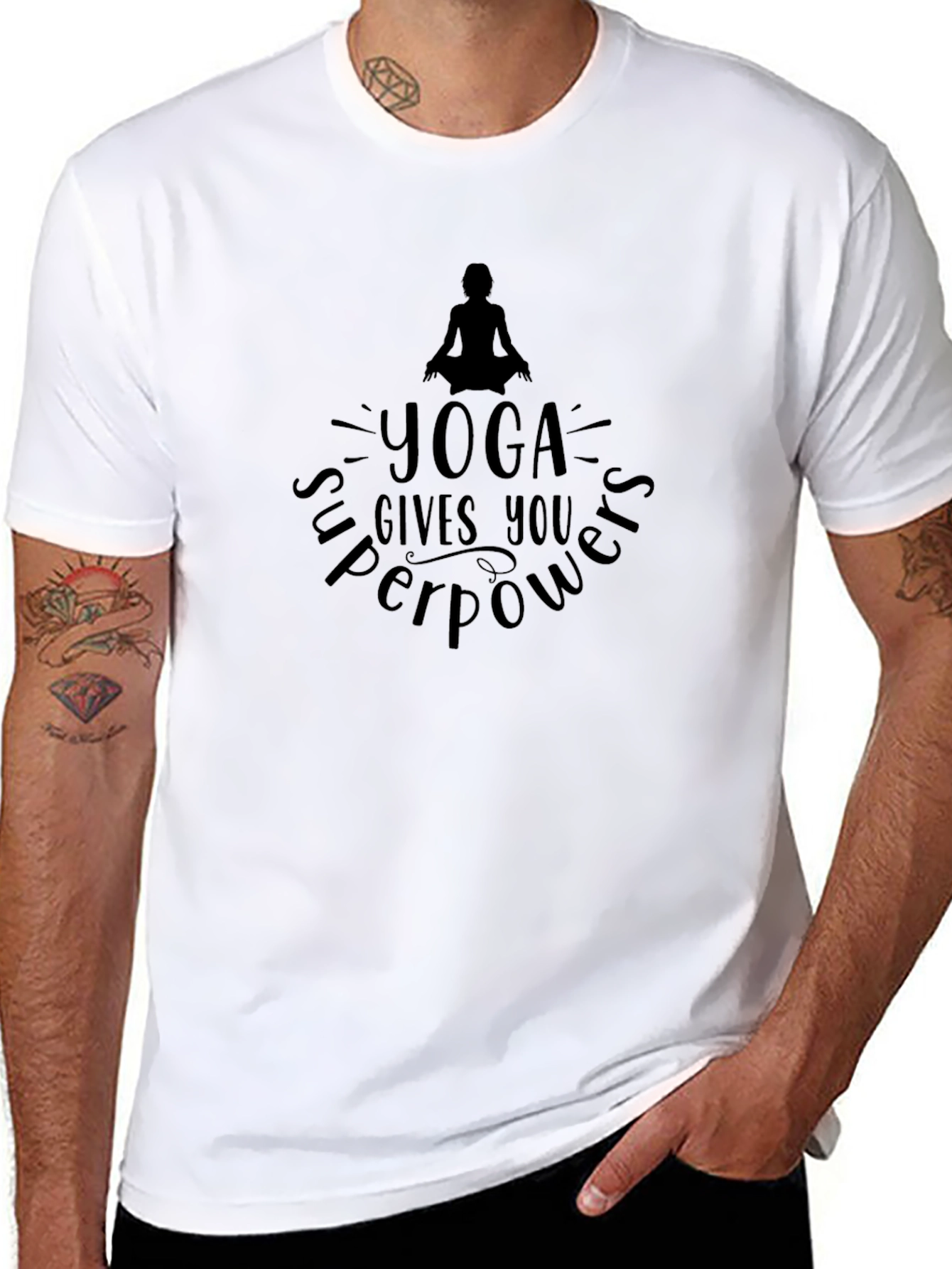 Yoga Gives You Superpowers T-Shirt