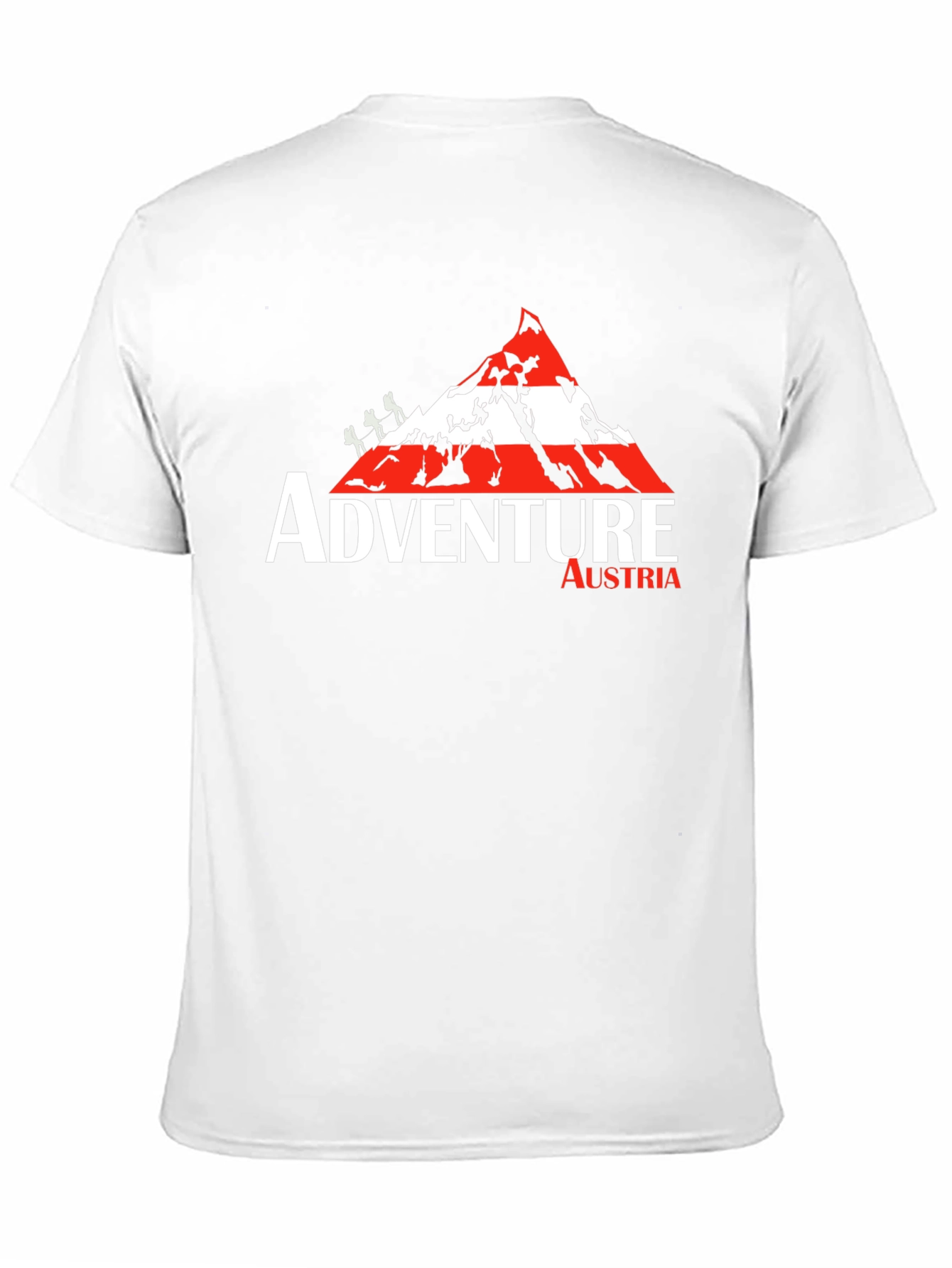 Adventure Austria Graphic Tee | Black Cotton T-Shirt