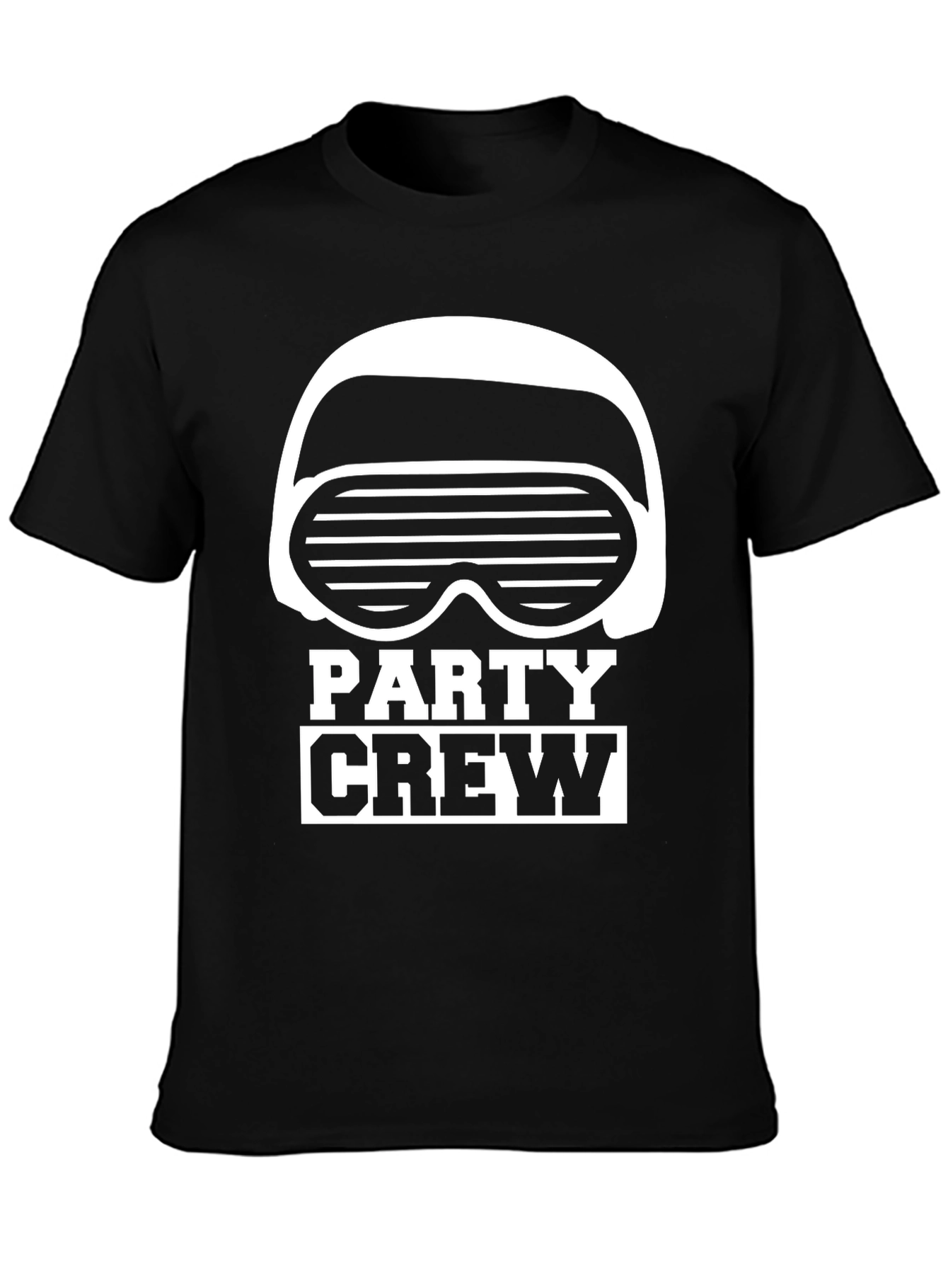 Party Crew Graphic Tee - Black T-Shirt