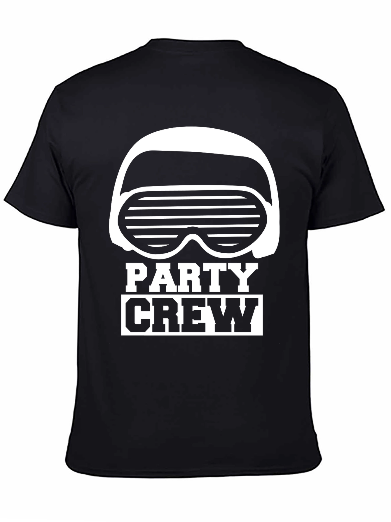 Party Crew Graphic Tee - Black T-Shirt