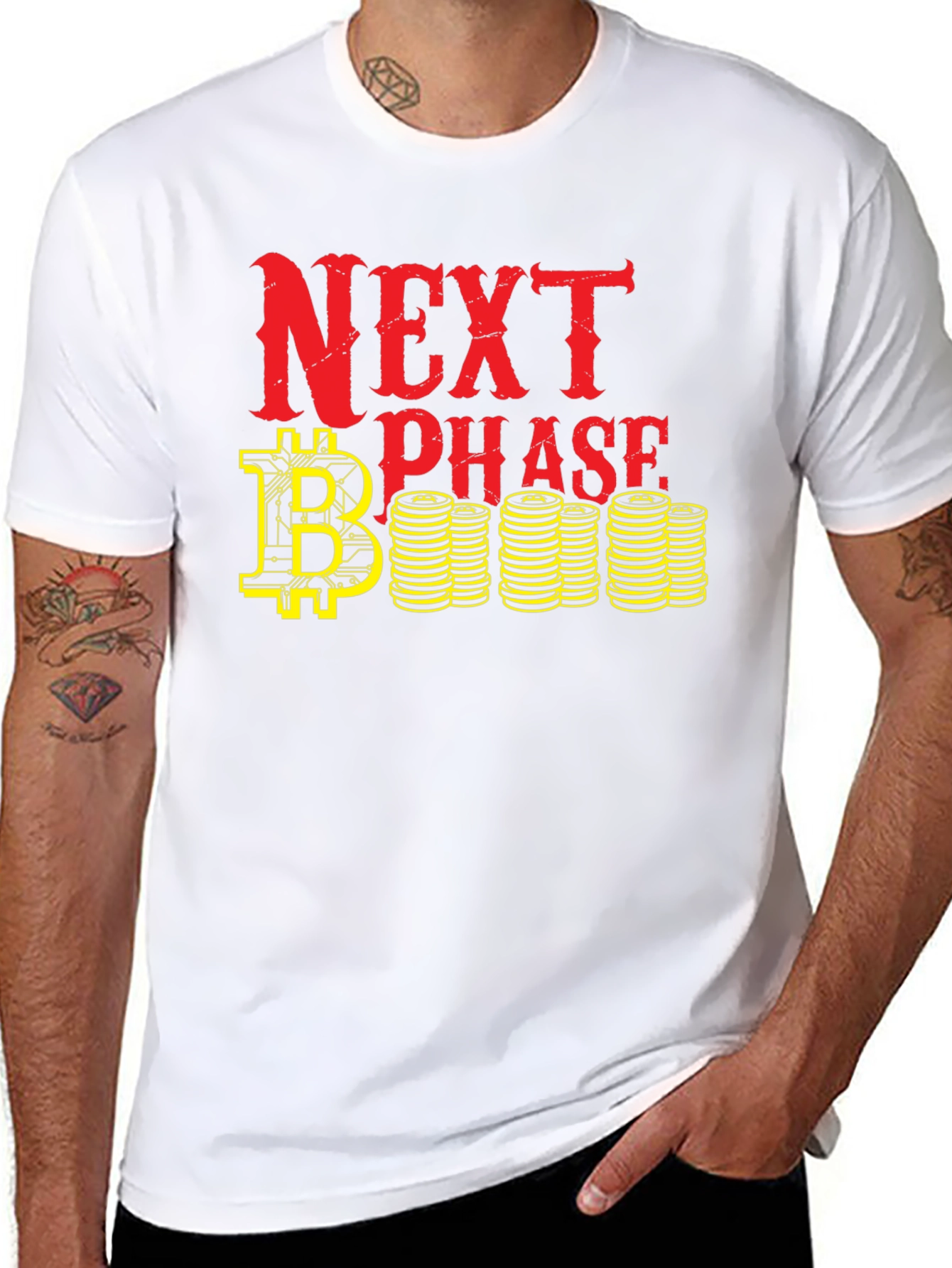 Next Phase Bitcoin Black T-Shirt