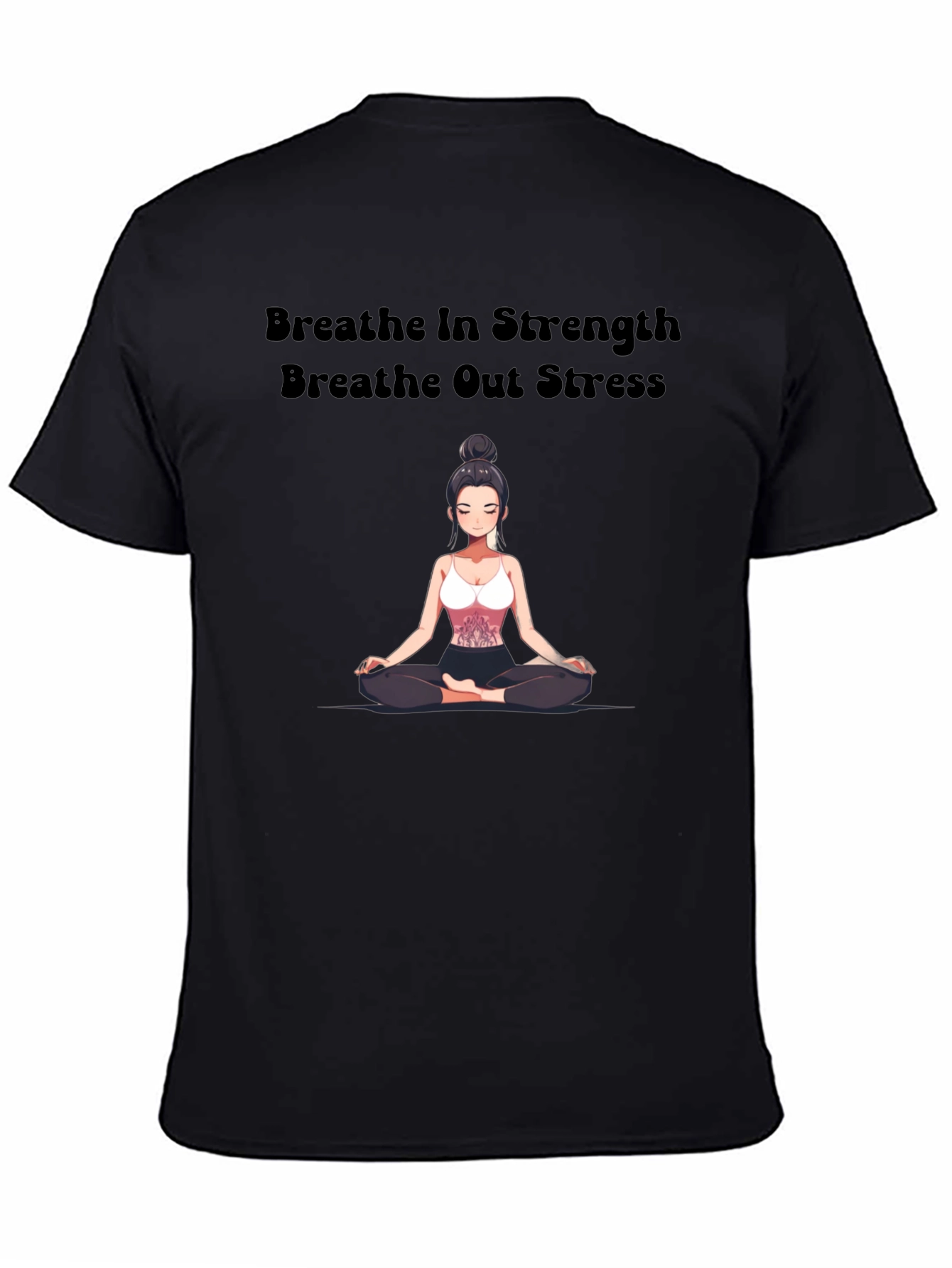 Breathe In Strength Graphic T-Shirt