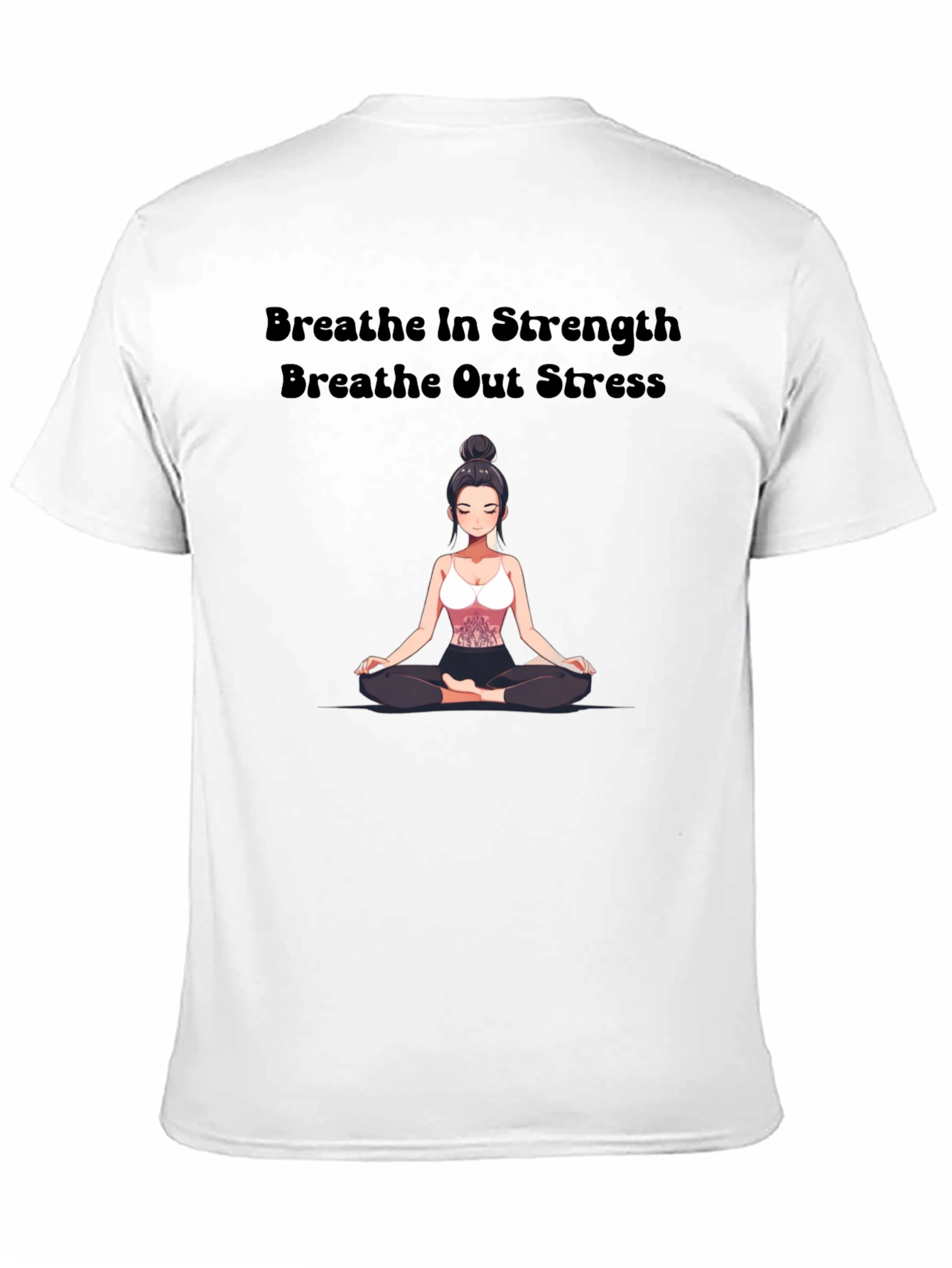 Breathe In Strength Graphic T-Shirt