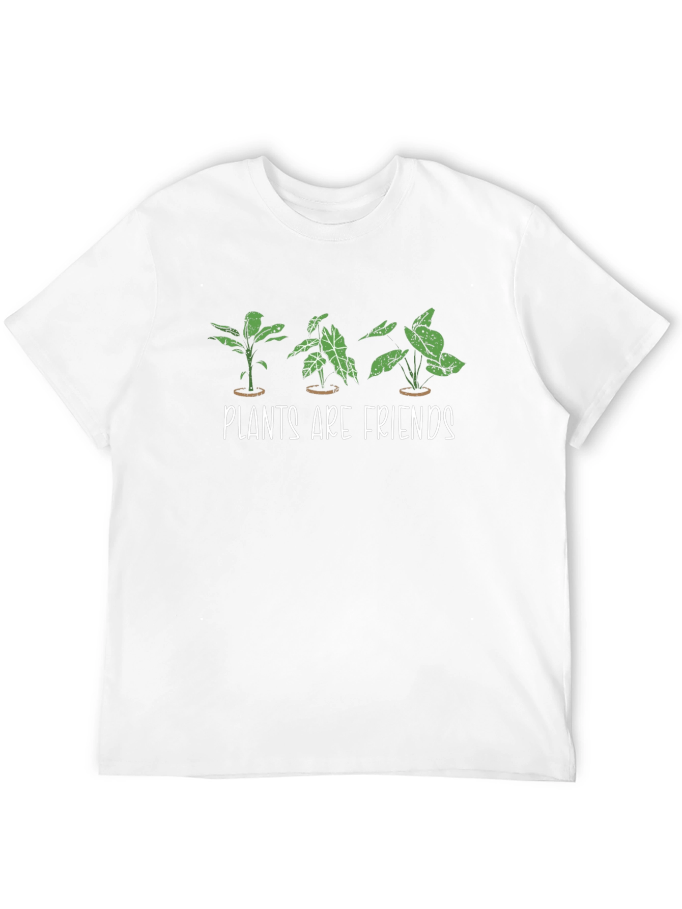 Plants are Friends Graphic Tee - Black