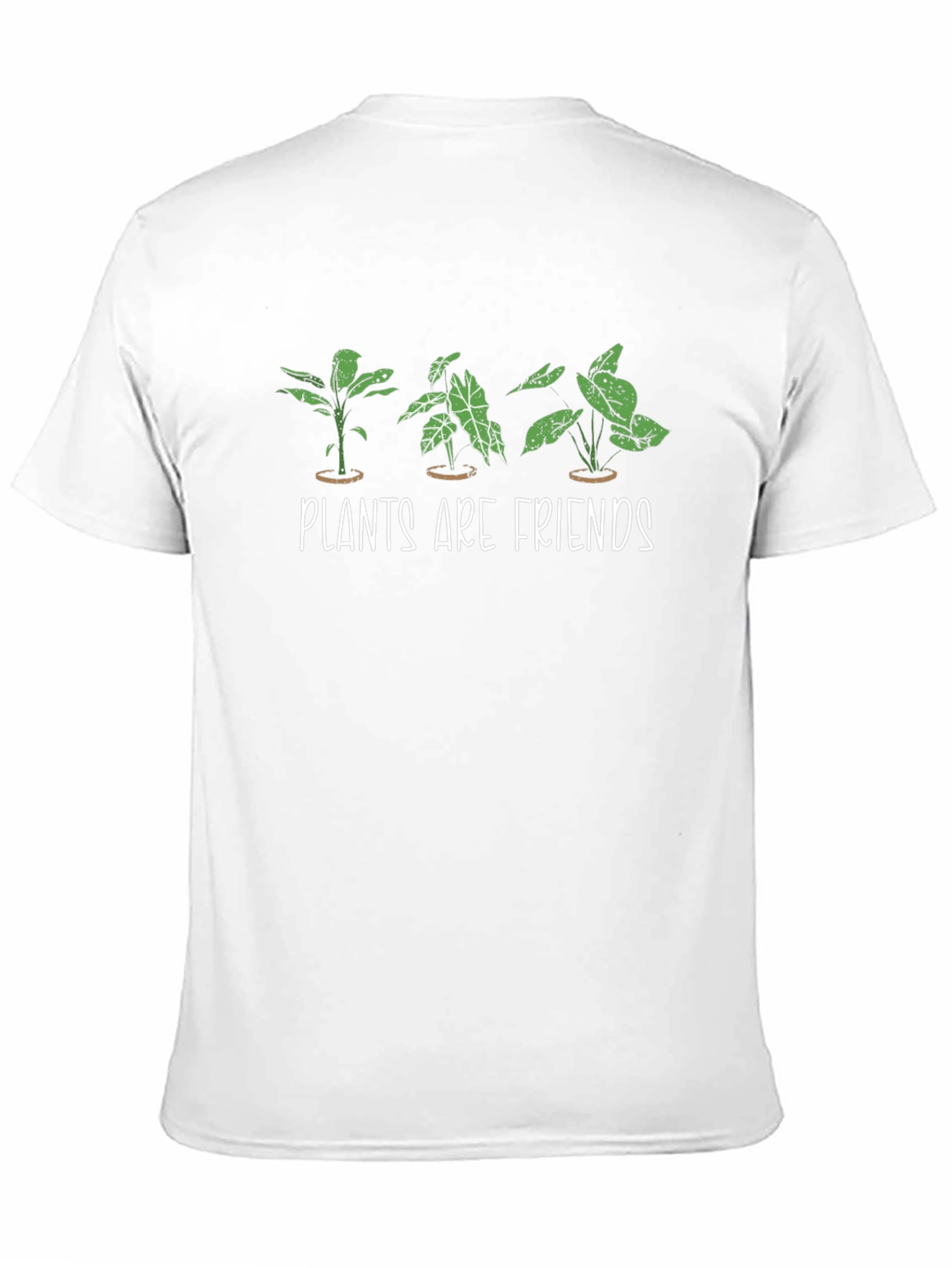 Plants are Friends Graphic Tee - Black