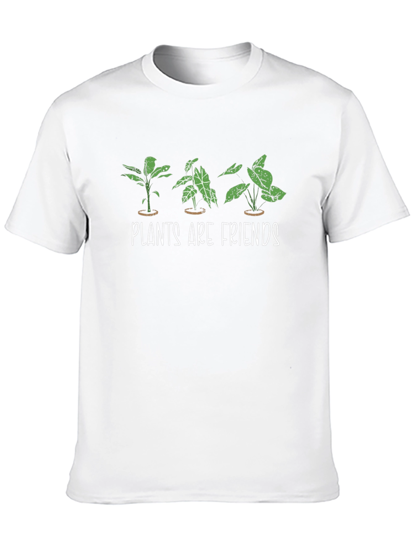 Plants are Friends Graphic Tee - Black