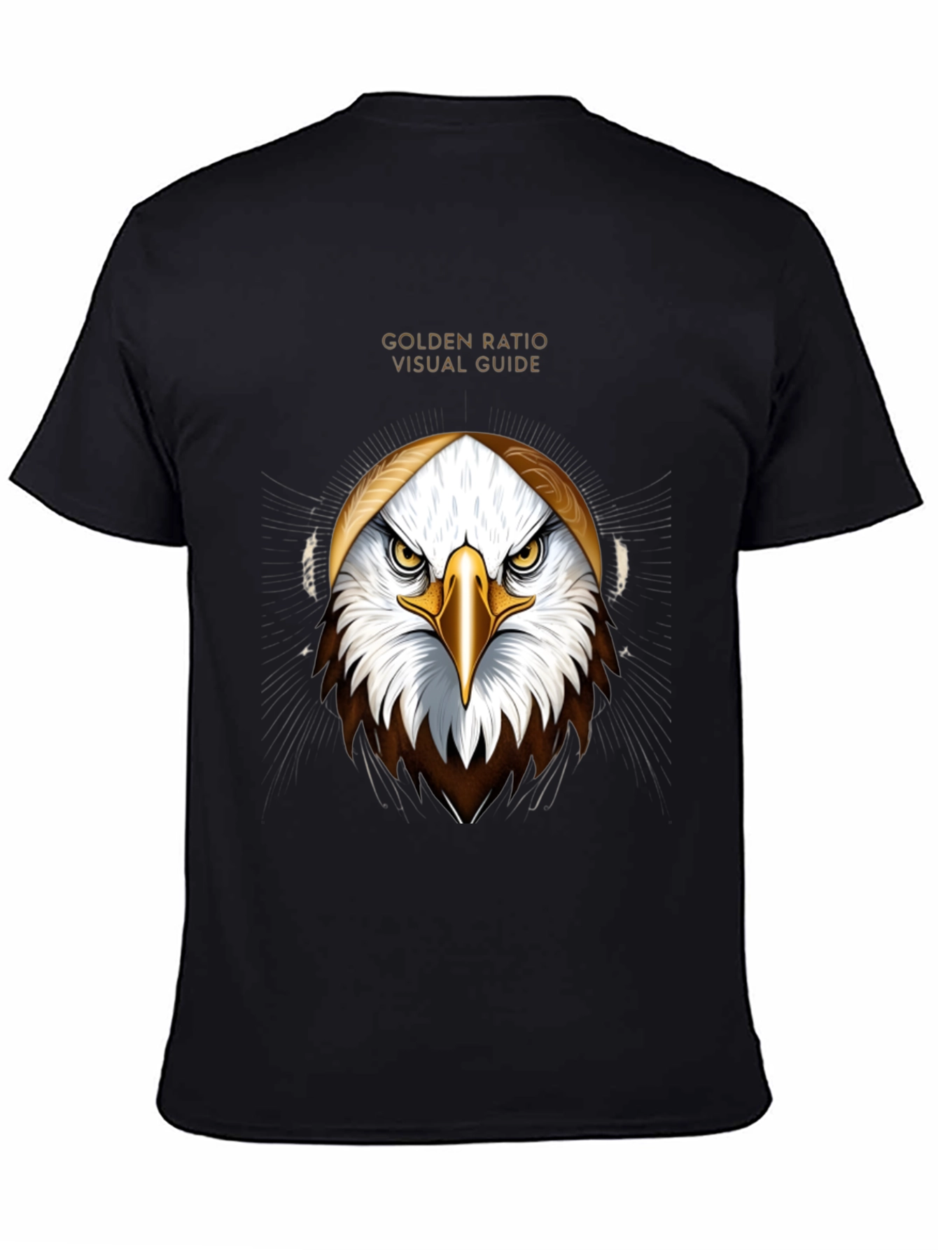 Golden Ratio Eagle Graphic Tee - Visual Guide
