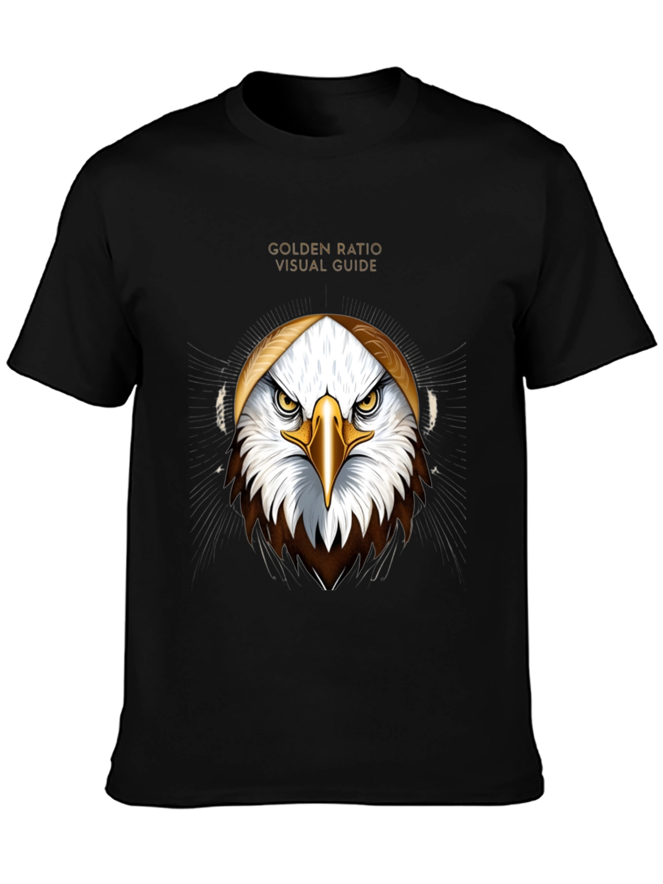 Golden Ratio Eagle Graphic Tee - Visual Guide