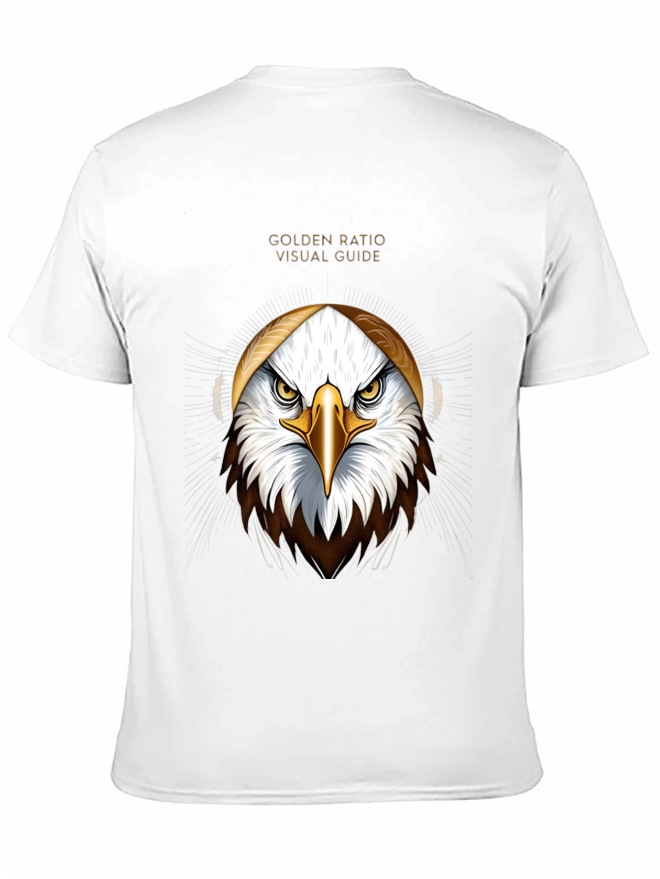 Golden Ratio Eagle Graphic Tee - Visual Guide