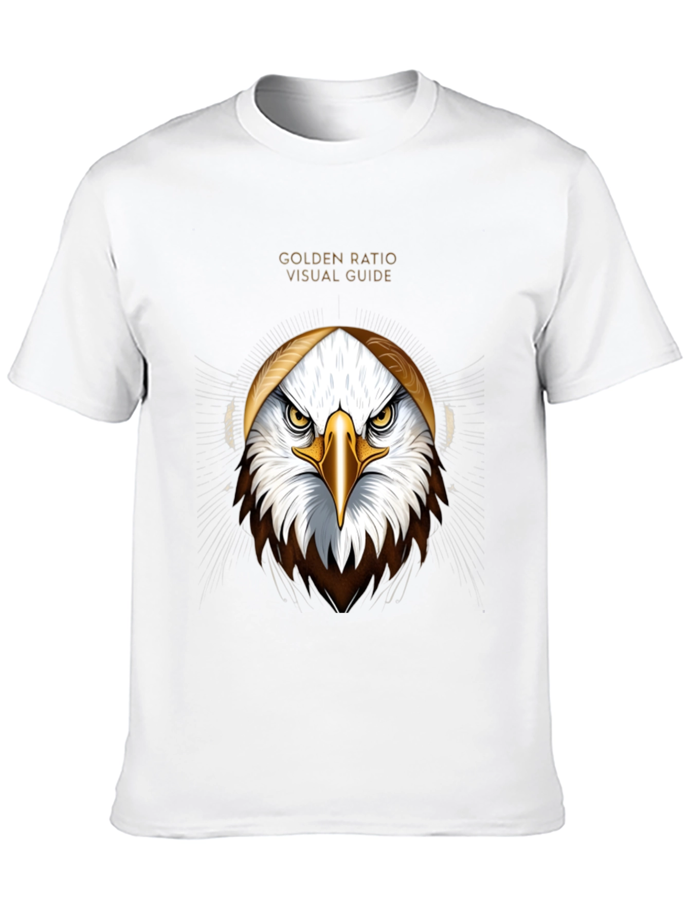 Golden Ratio Eagle Graphic Tee - Visual Guide