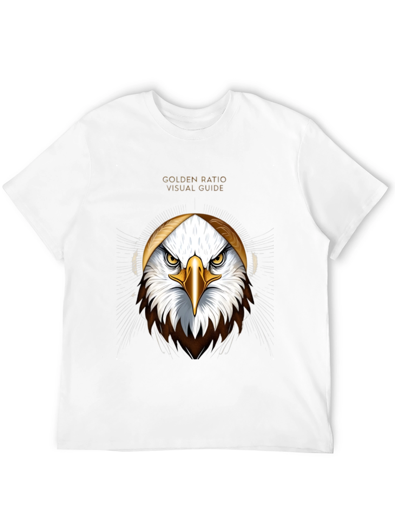 Golden Ratio Eagle Graphic Tee - Visual Guide