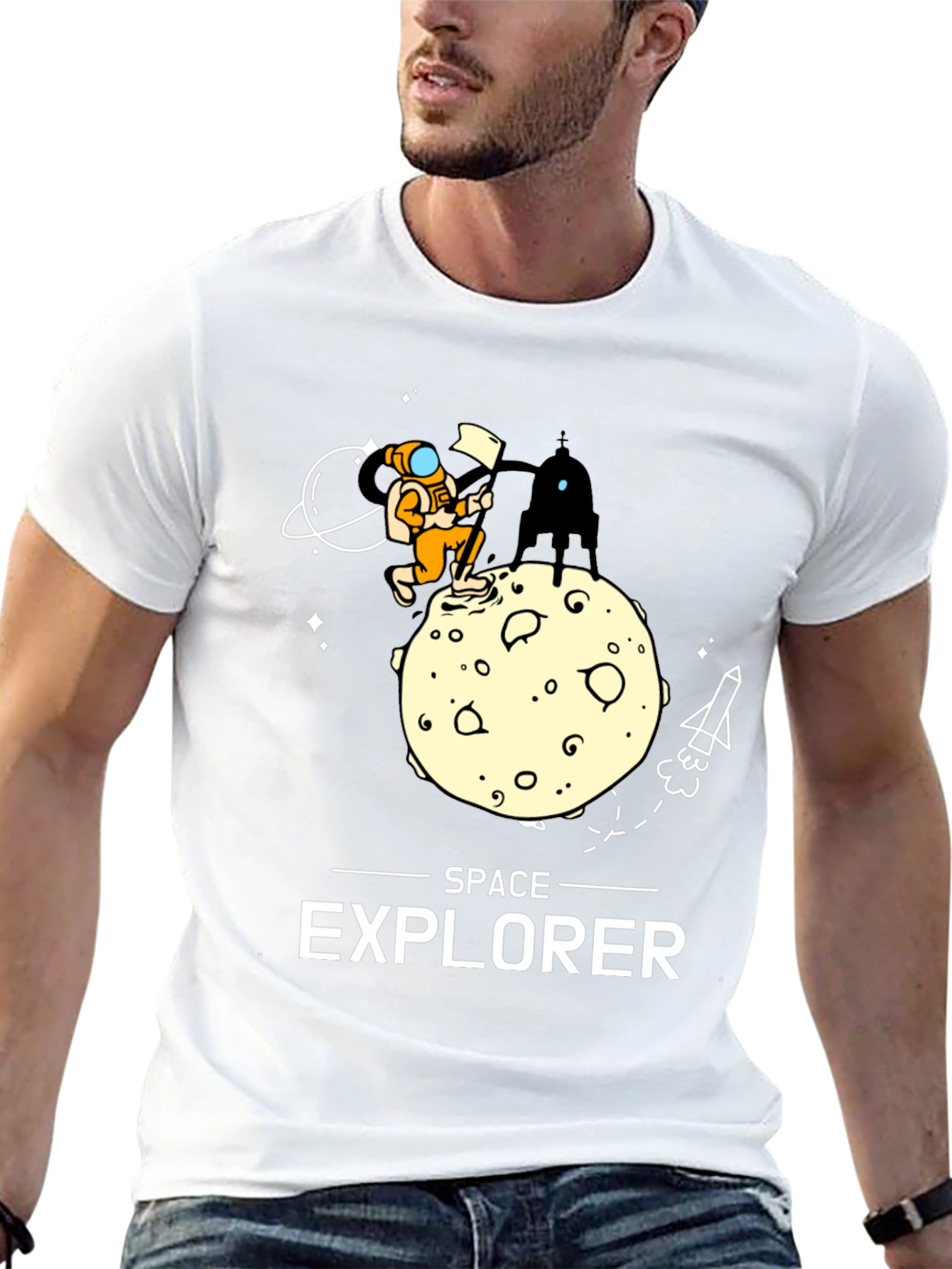 Space Explorer Graphic Tee - Unisex