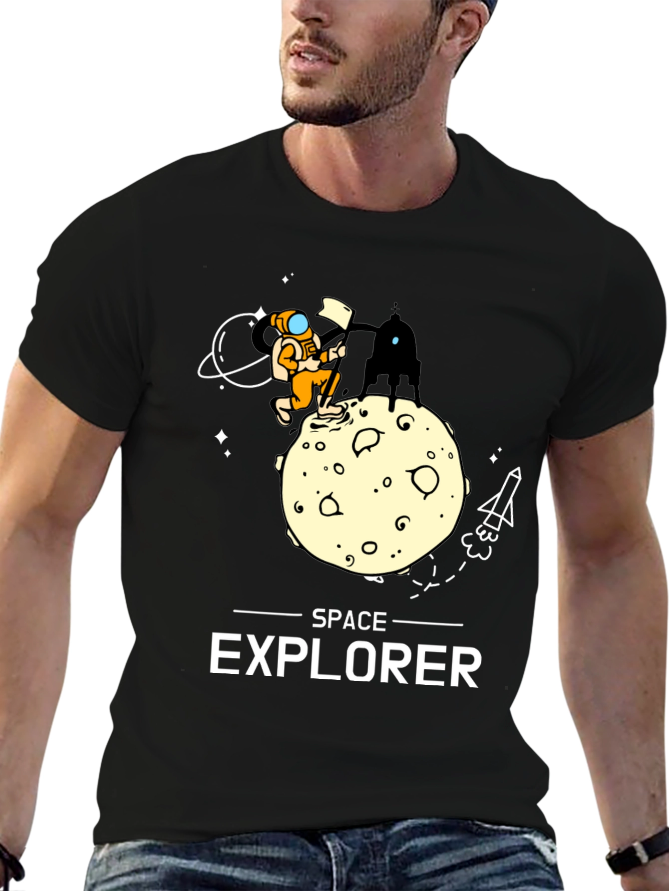 Space Explorer Graphic Tee - Unisex