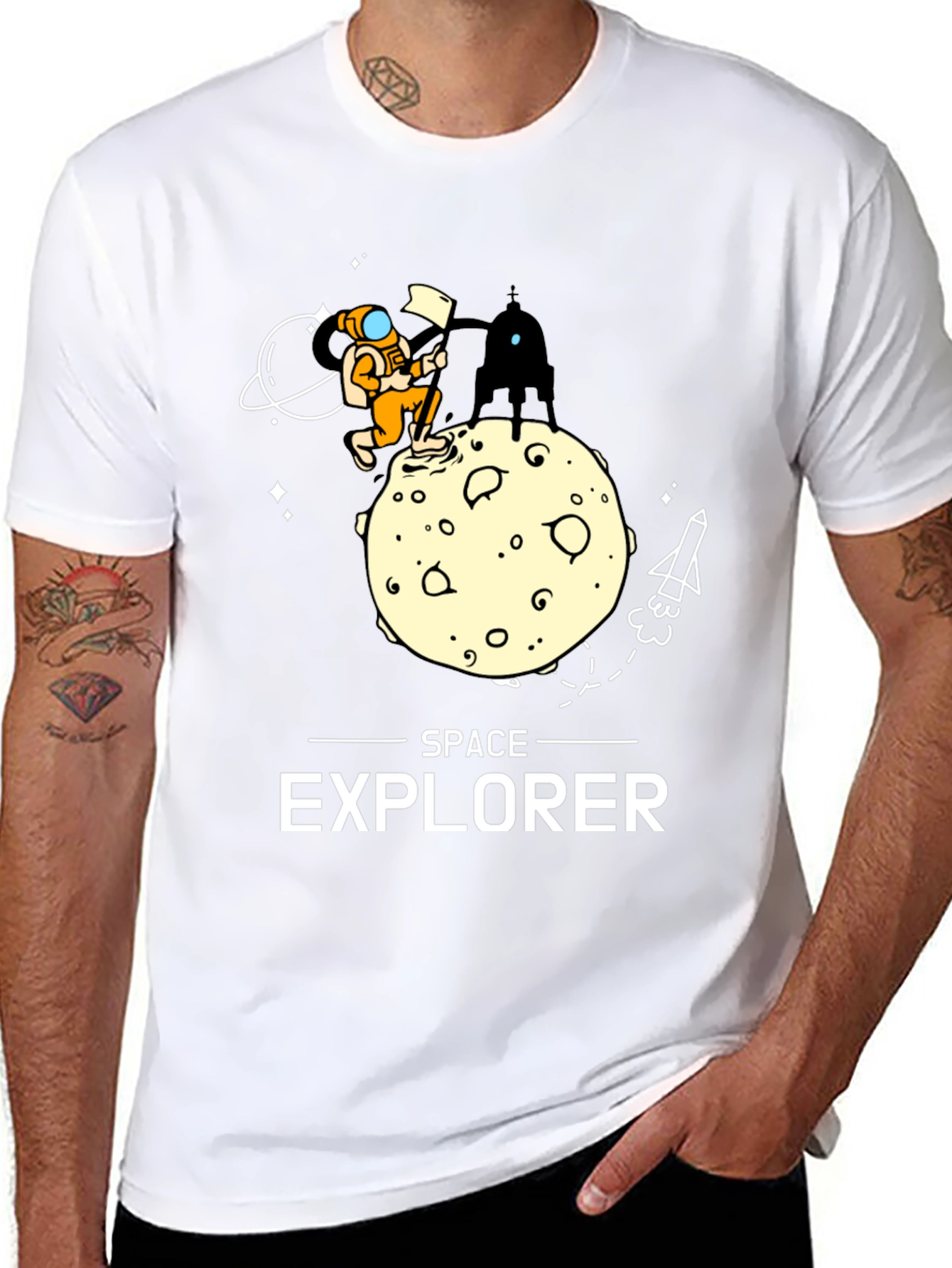 Space Explorer Graphic Tee - Unisex