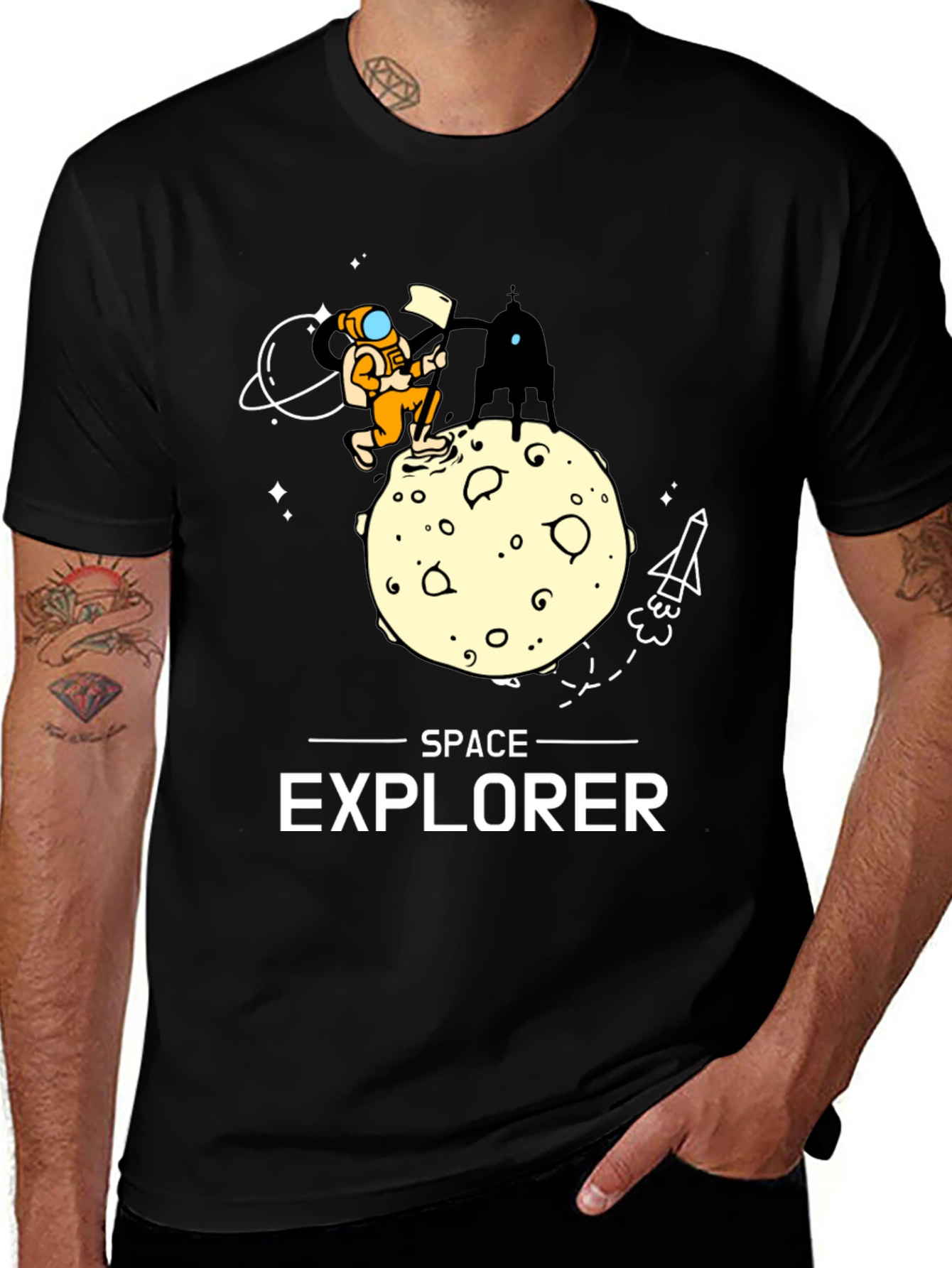 Space Explorer Graphic Tee - Unisex