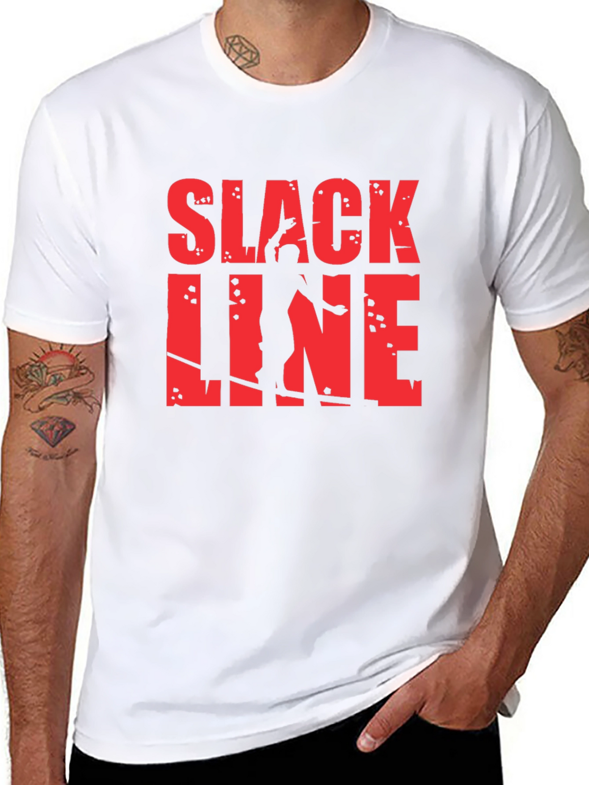 Slackline Graphic Tee - Balancing Act