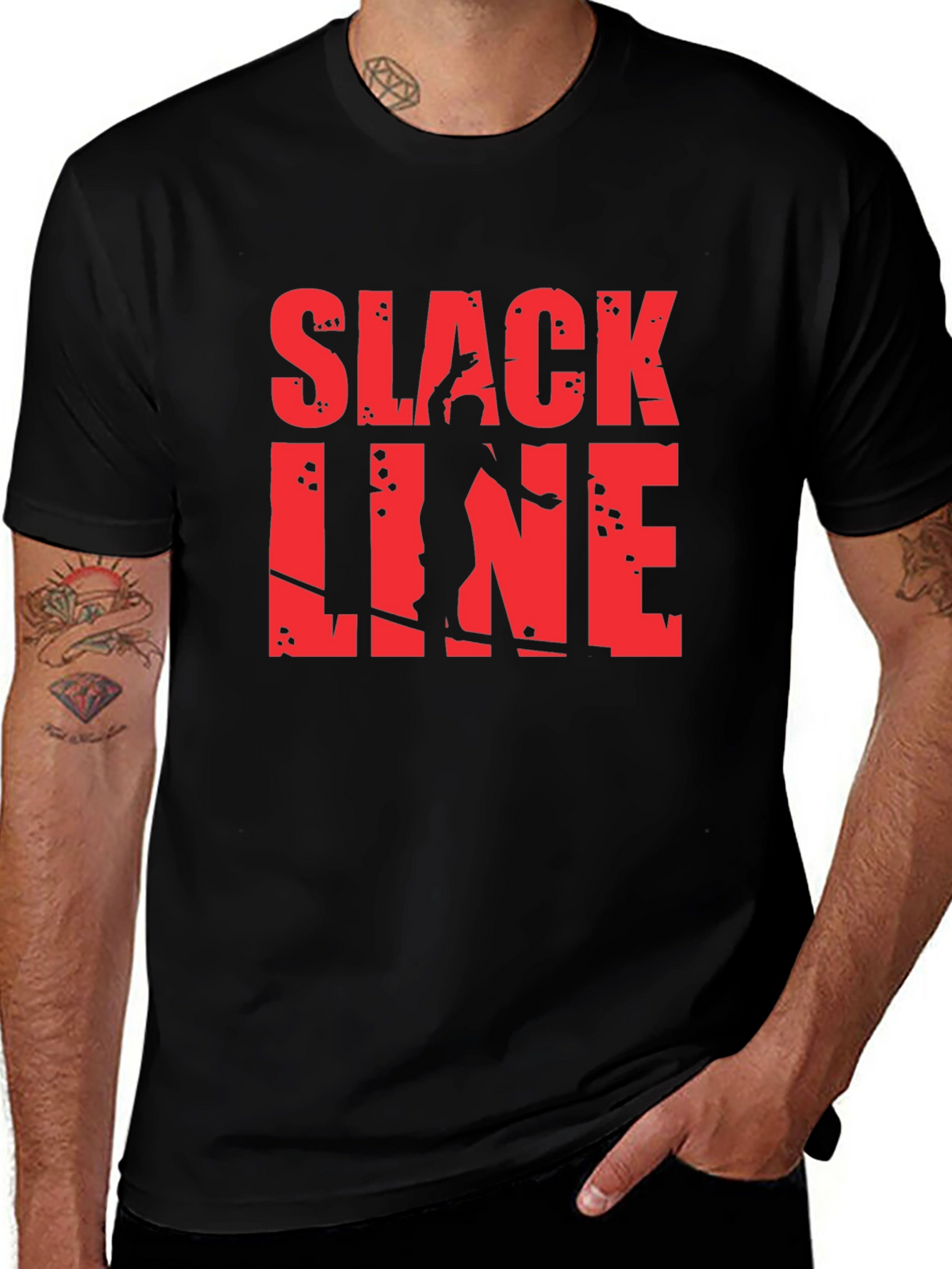 Slackline Graphic Tee - Balancing Act