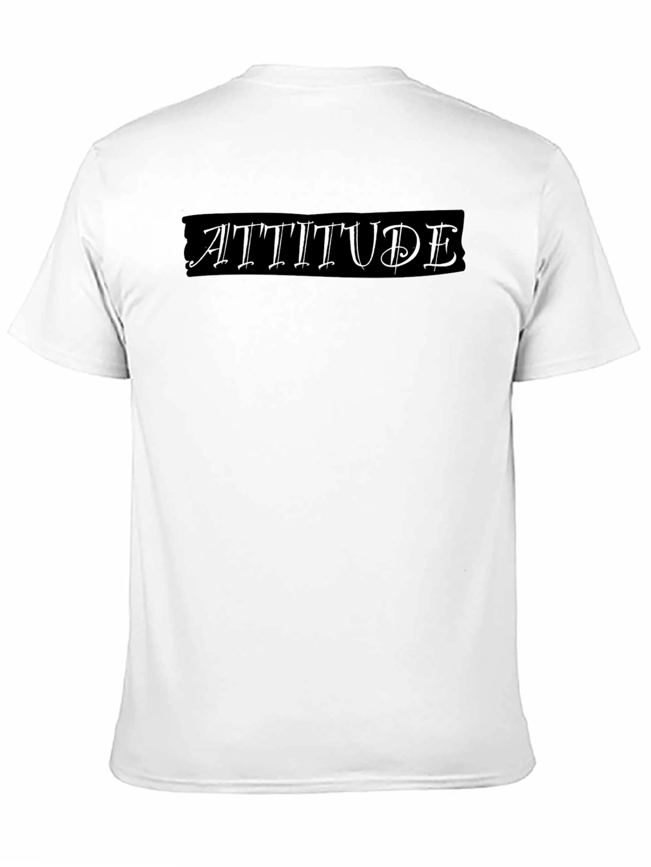 Attitude Graphic Tee - Classic Black