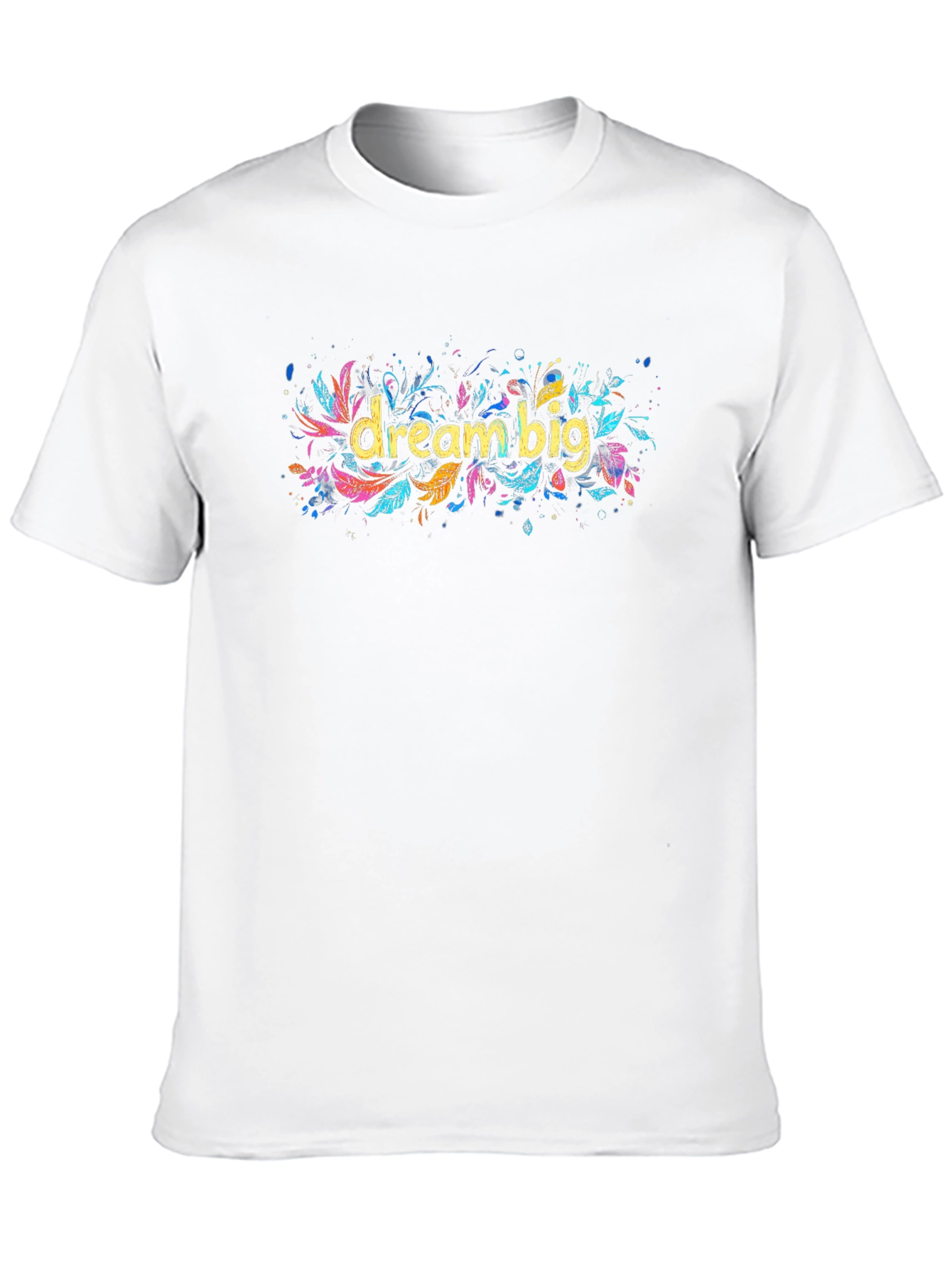 Dream Big Graphic Tee - Inspiring Black T-Shirt