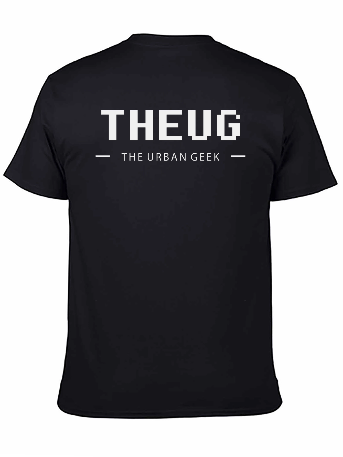 The Urban Geek Black Graphic Tee