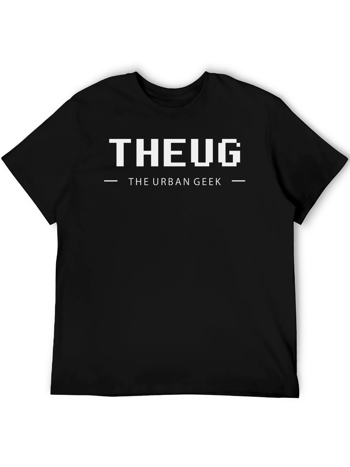 The Urban Geek Black Graphic Tee