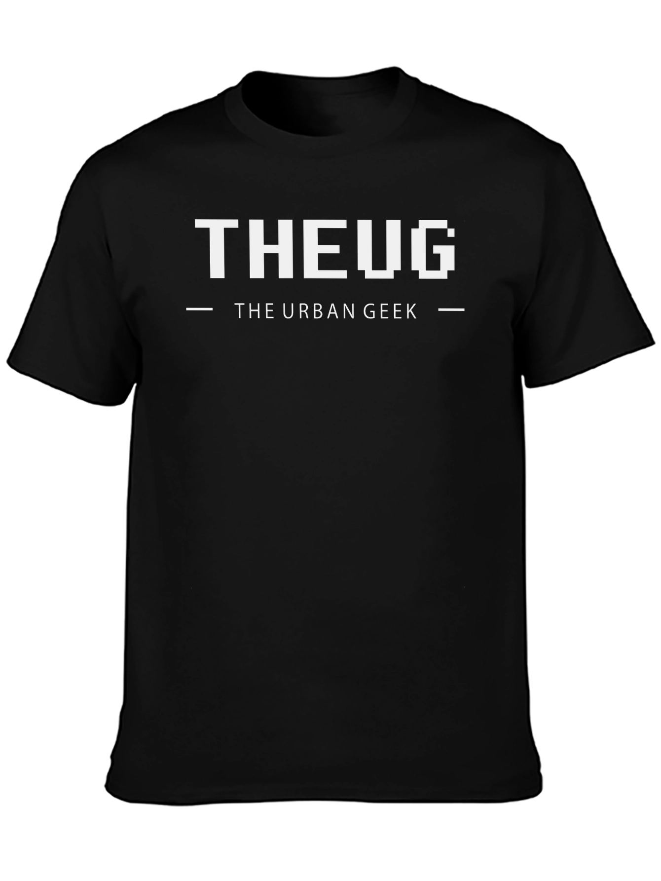 The Urban Geek Black Graphic Tee