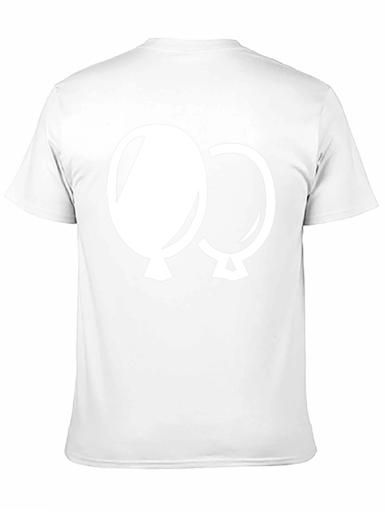 Balloon Graphic Tee - Black Cotton Comfort