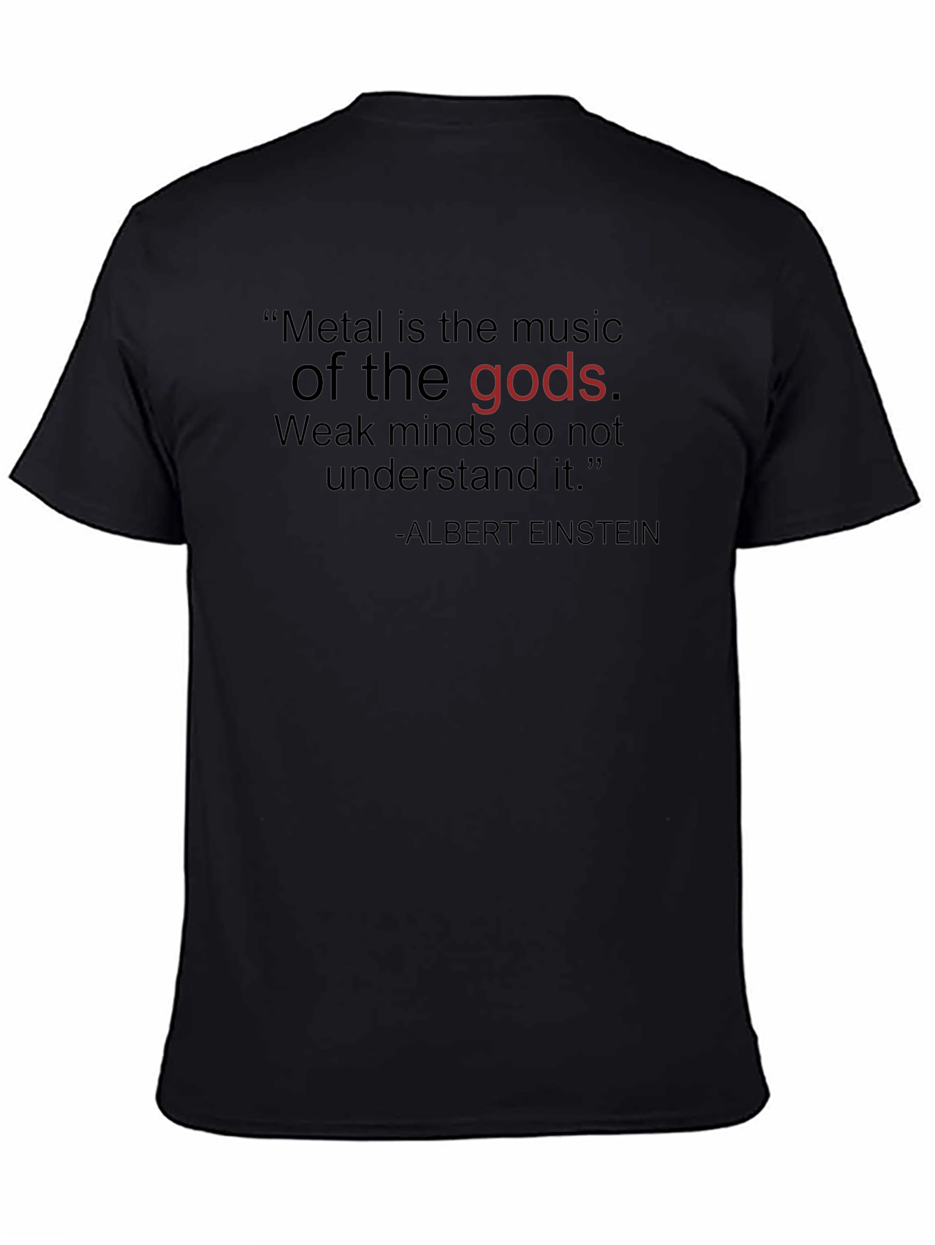Metal Music T-Shirt - Music of the Gods Tee