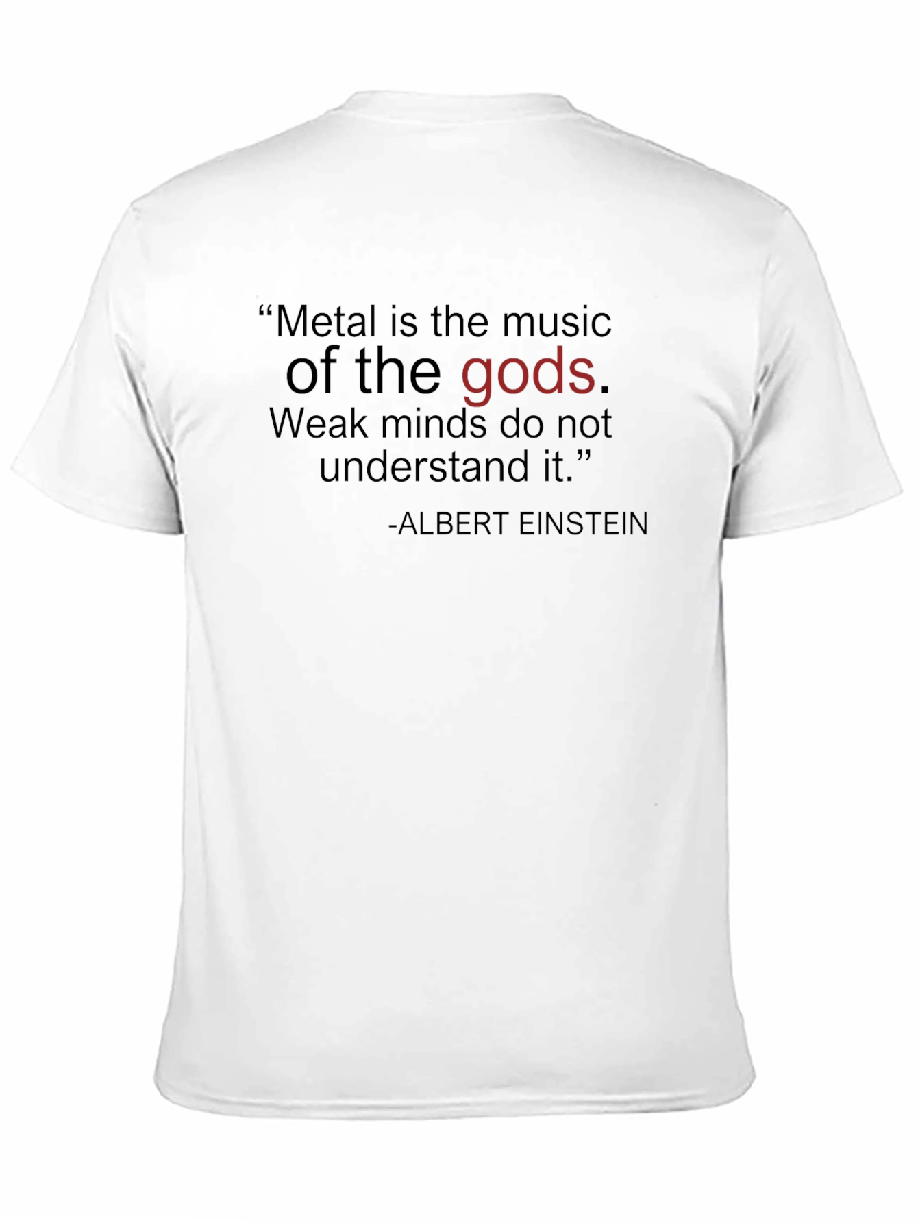 Metal Music T-Shirt - Music of the Gods Tee