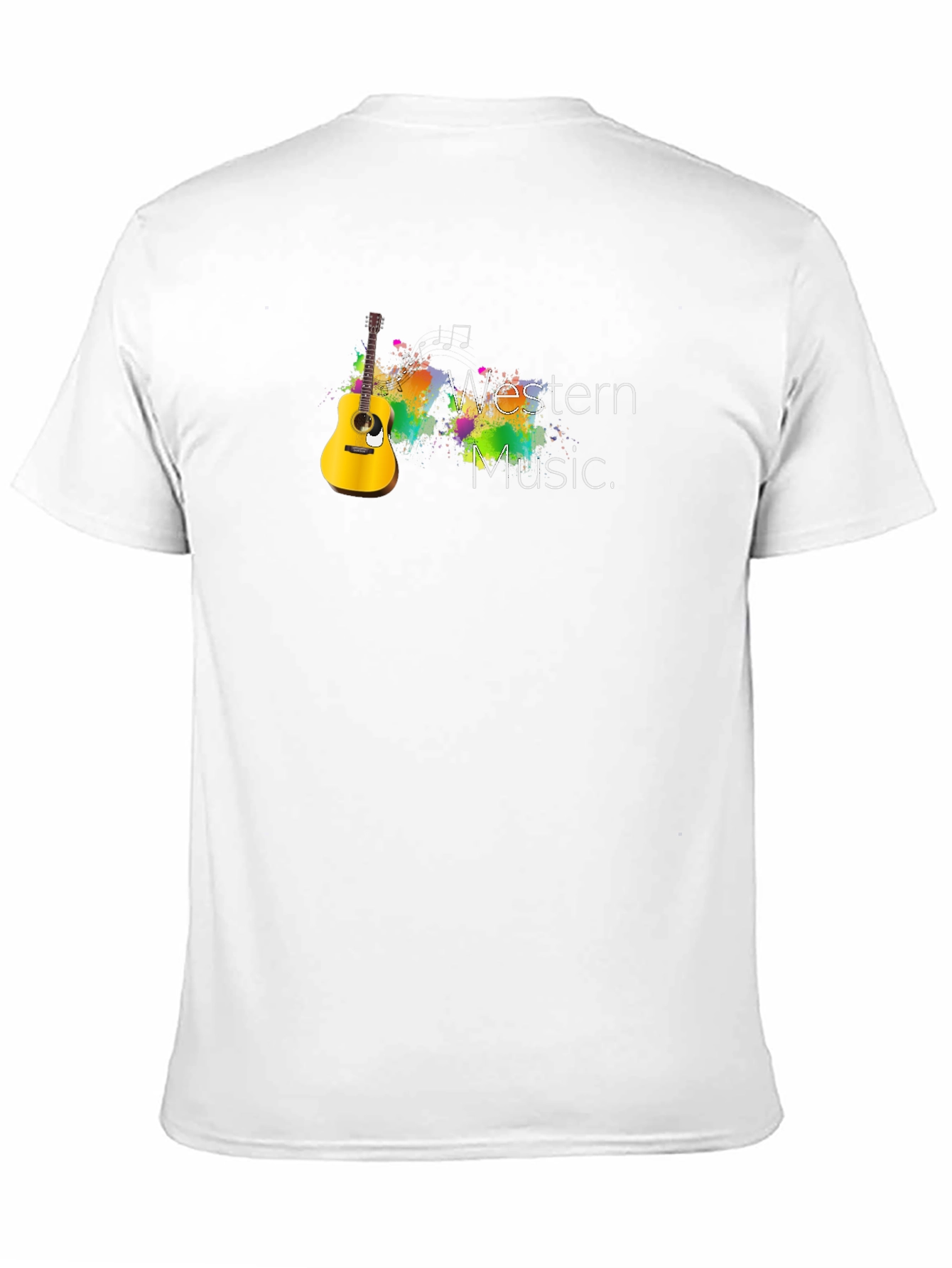 Western Music Graphic Tee - Black