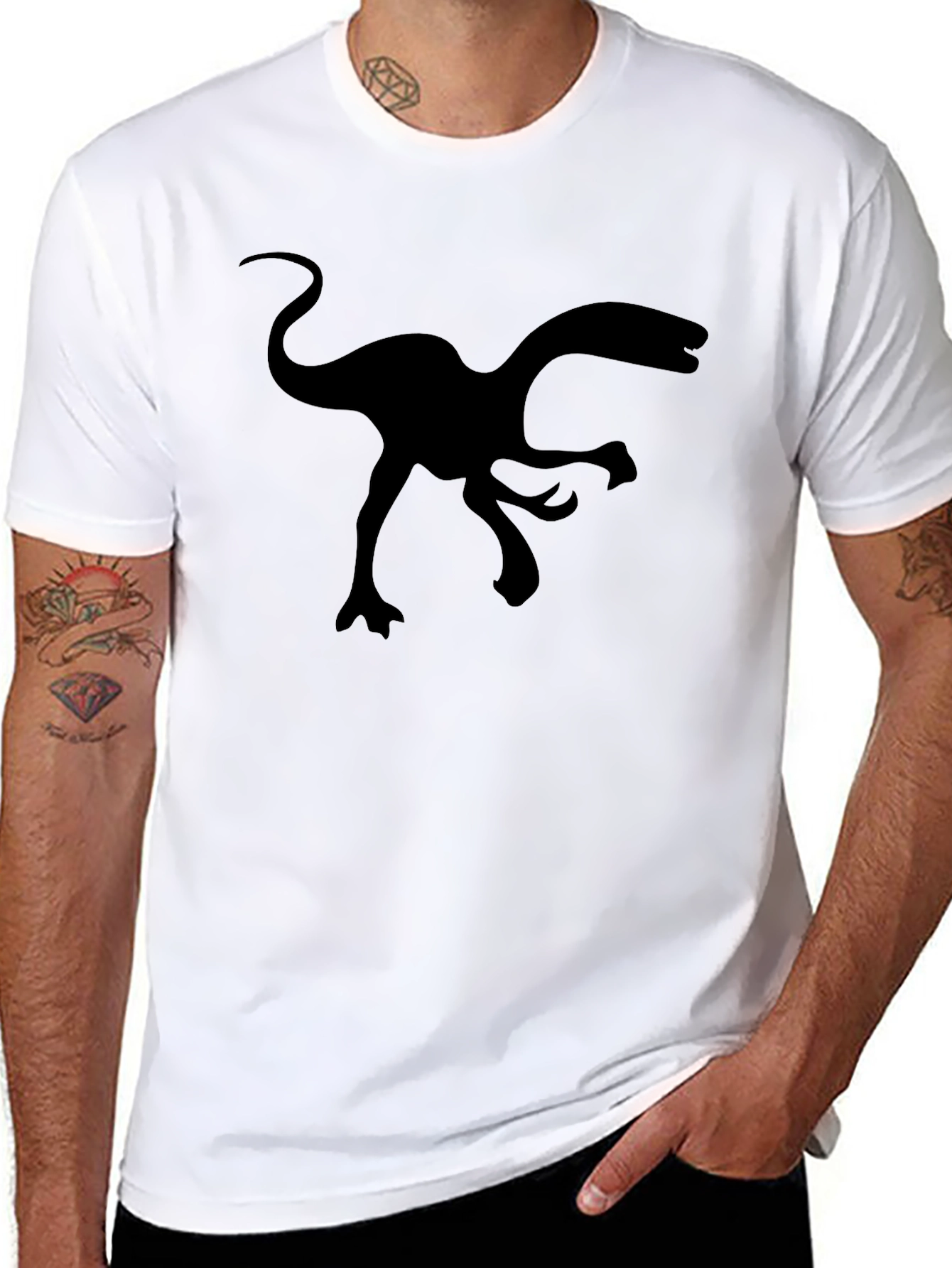 Black Dino T-Shirt
