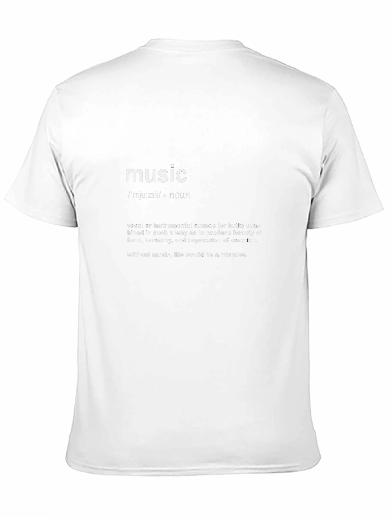 Music Definition Graphic Tee