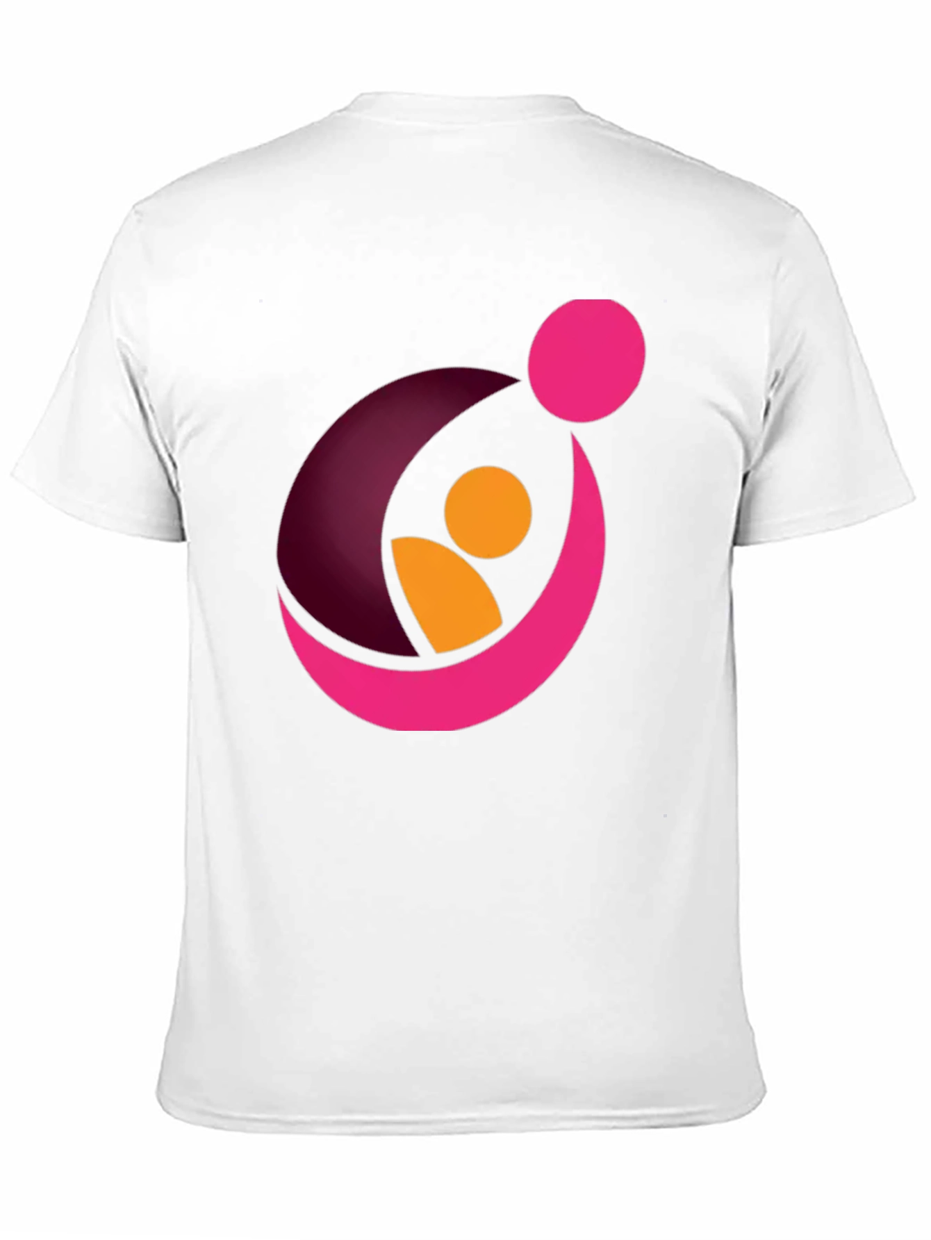 Abstract Family Graphic Tee - Black