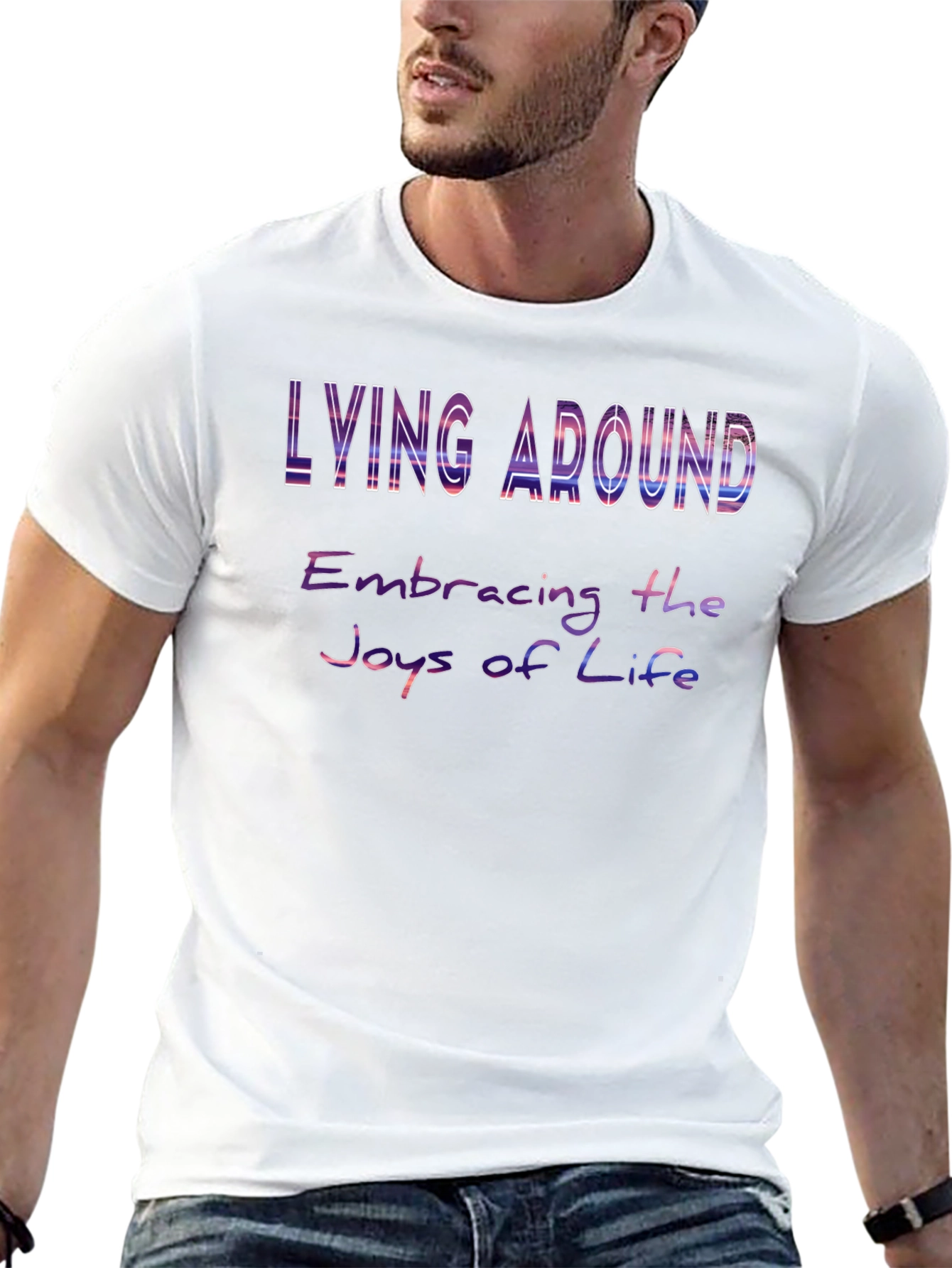 Lying Around Graphic Tee