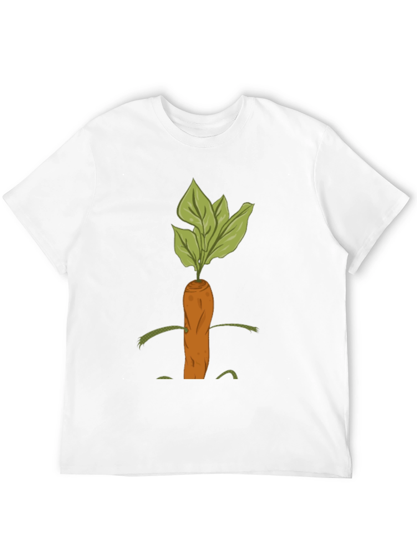 Whimsical Carrot Graphic Tee